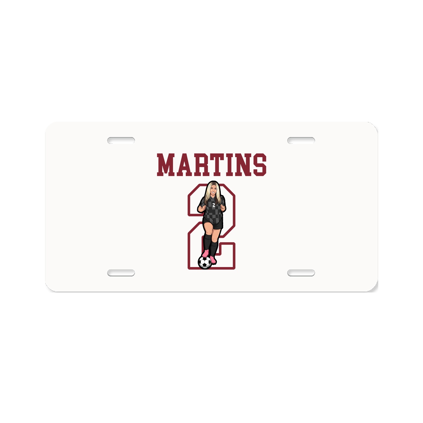 License Plate — Shirsey in Classic