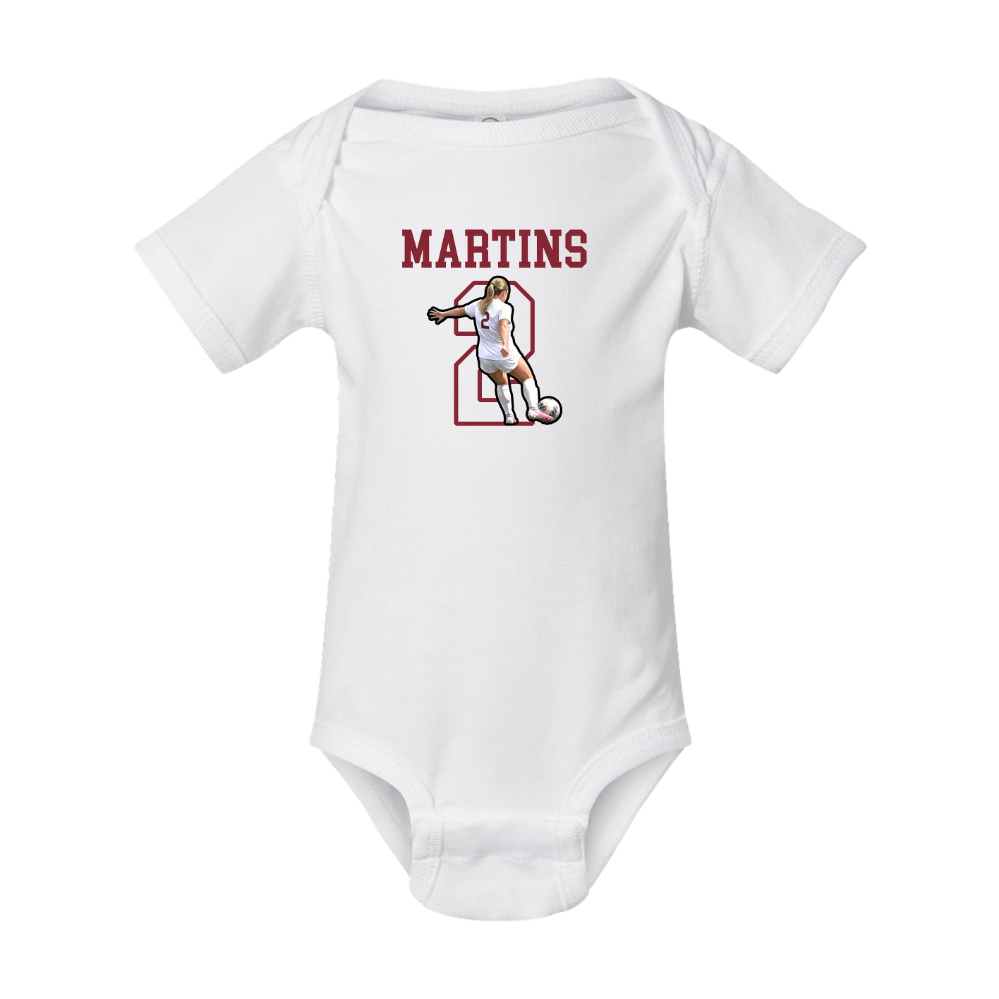 Baby Onesie — Shirsey in White