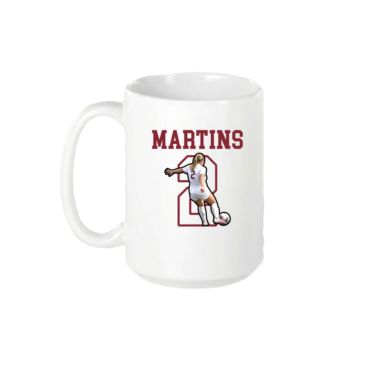 15oz Coffee Mug — Shirsey in White