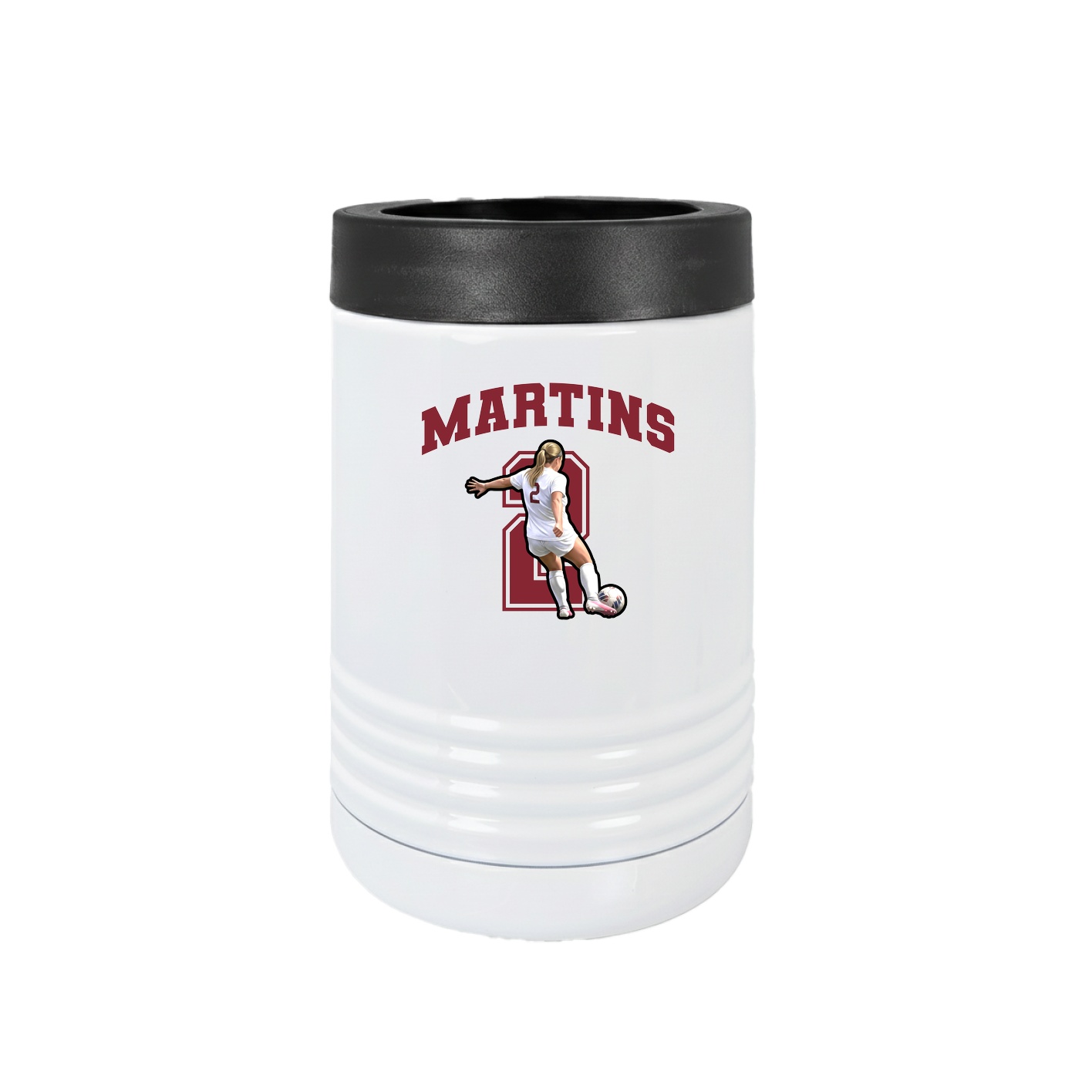 Beverage Holder — Number in White