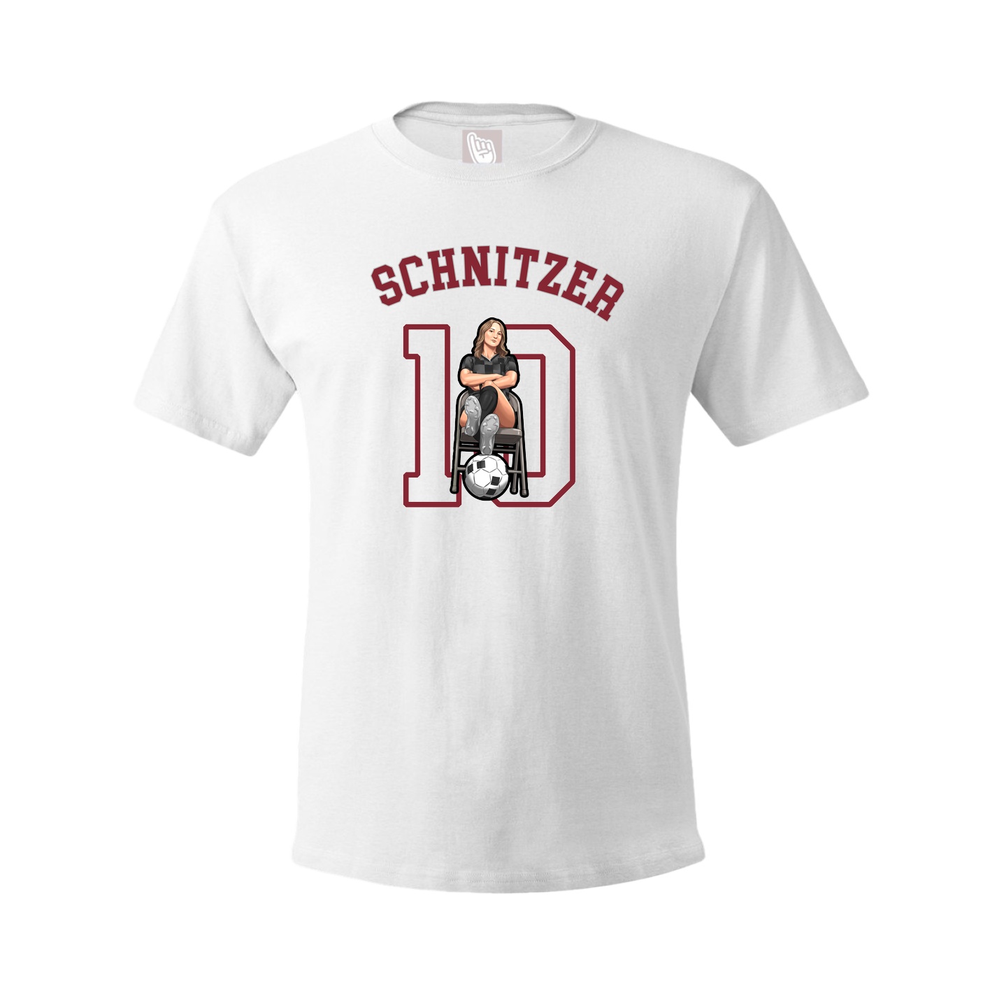 Tee — Shirsey Arch in White