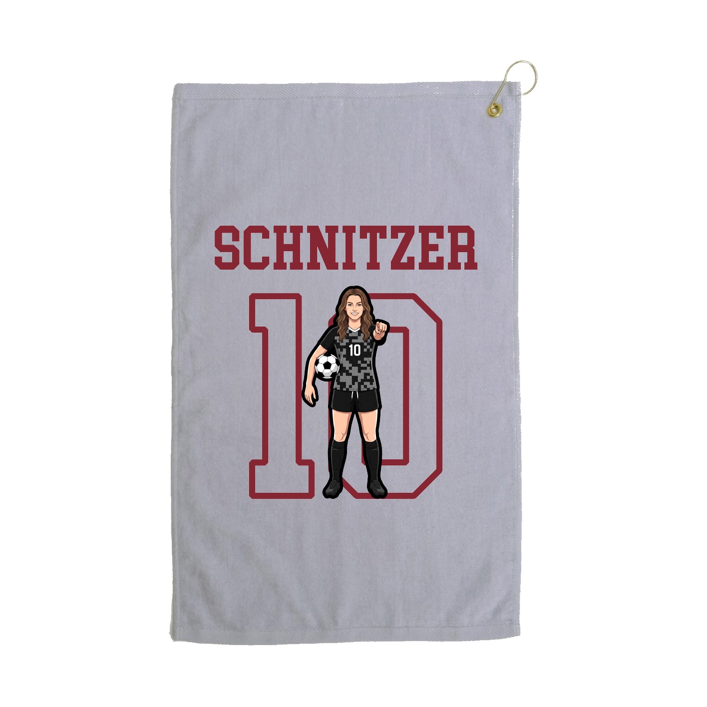 Golf Towel — Shirsey in Grey