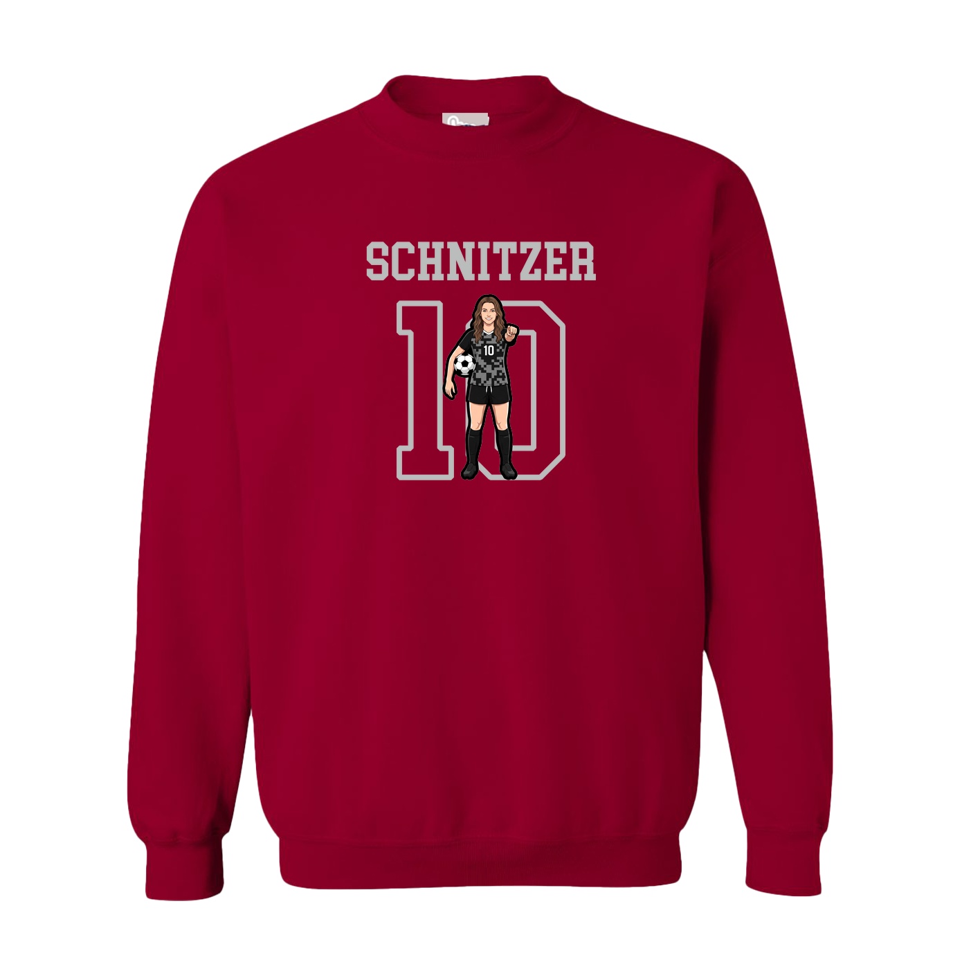 Fleece Crew — Shirsey in Cardinal
