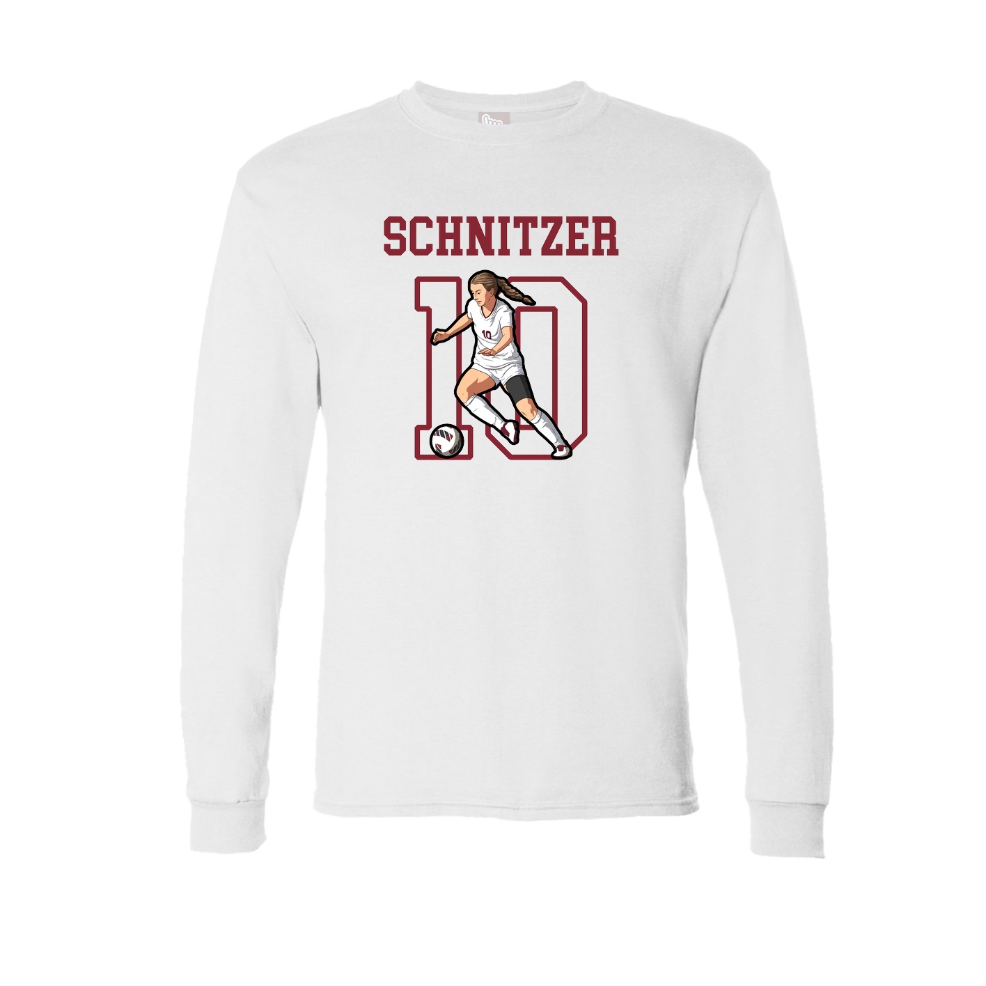 Long Sleeve Tee — Shirsey in White