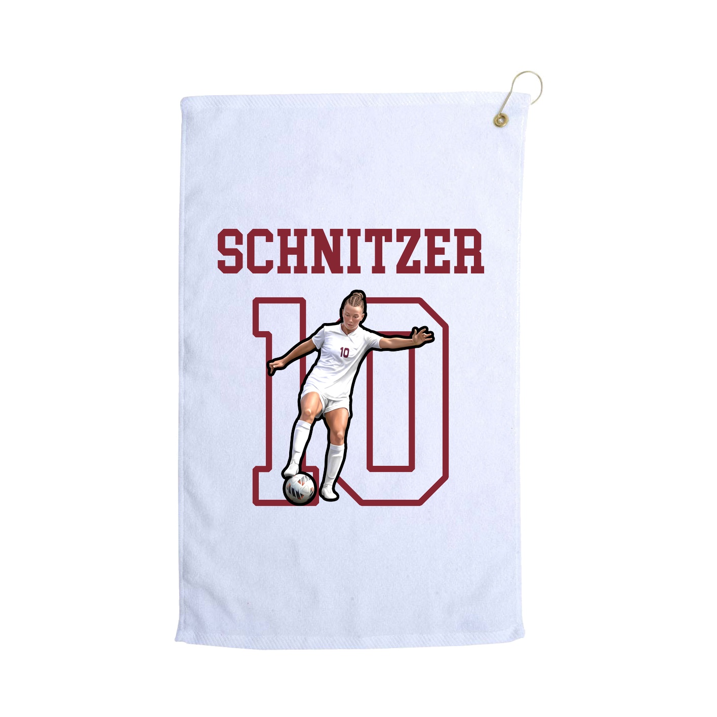 Golf Towel — Shirsey in White