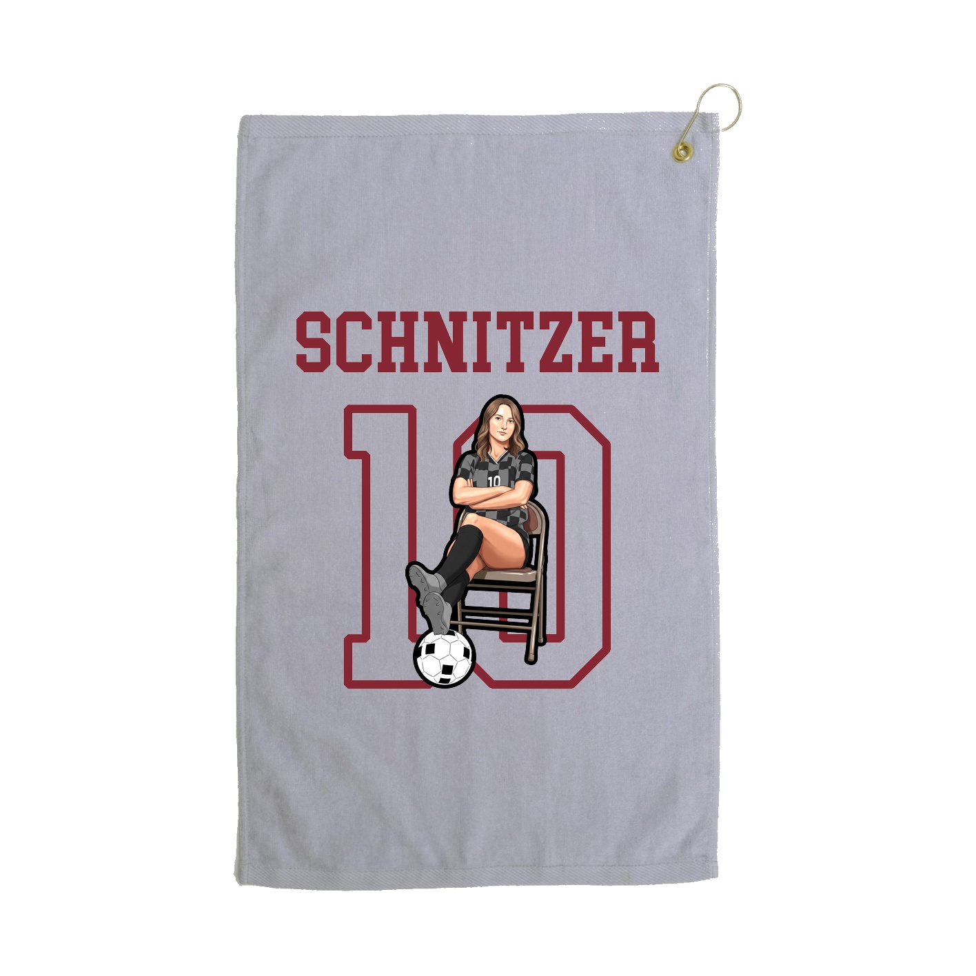 Golf Towel — Shirsey in Grey