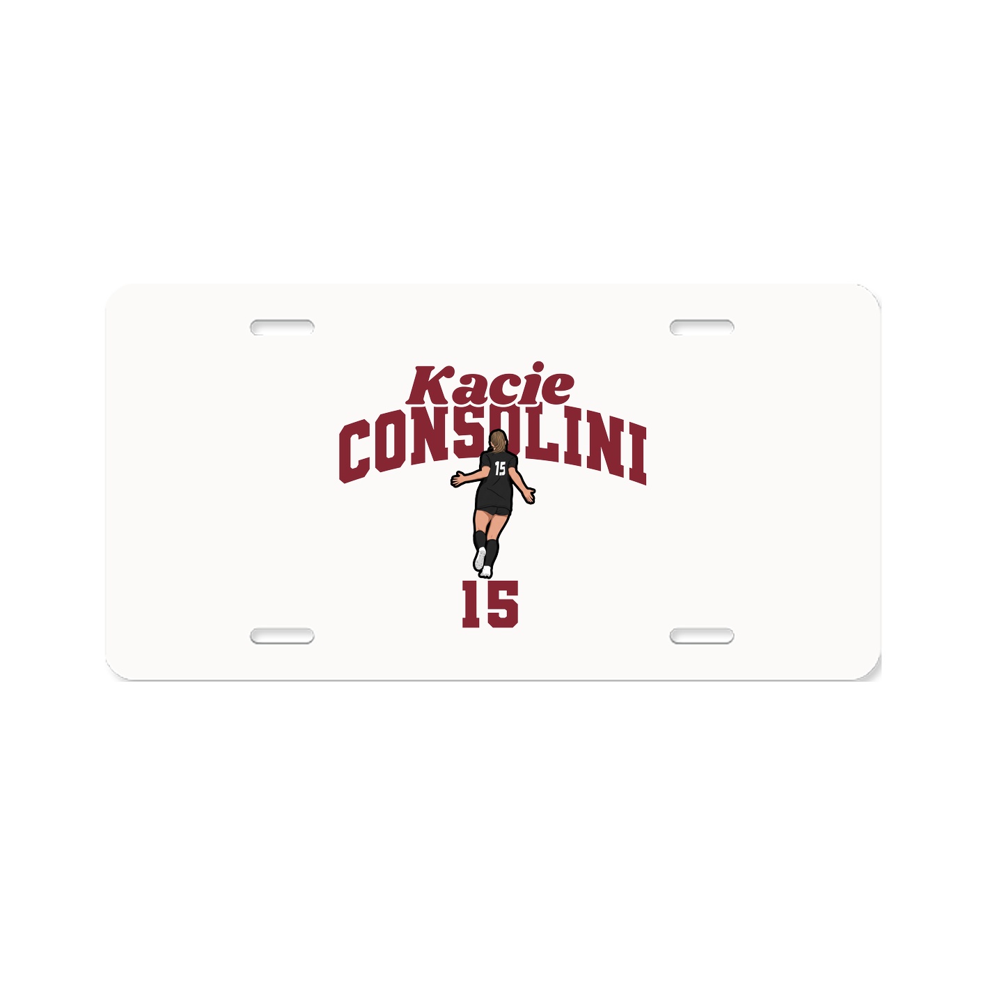 License Plate — Signature Arch in Classic