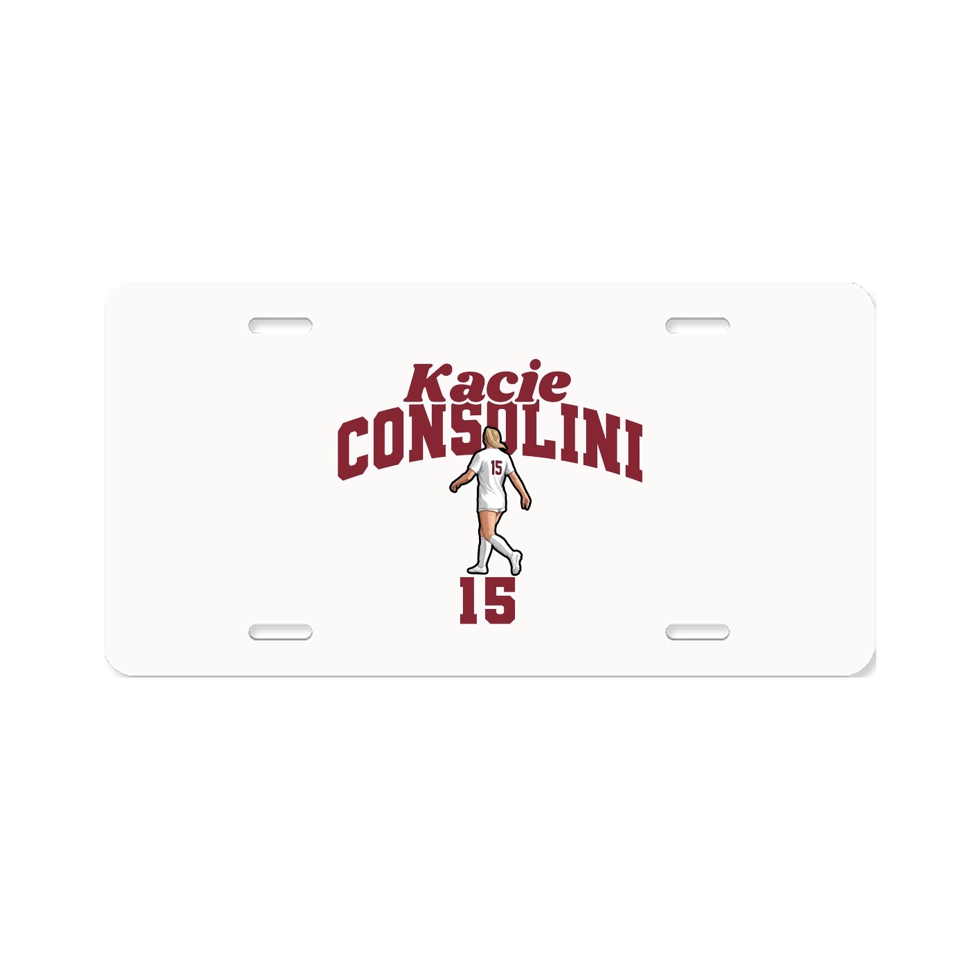 License Plate — Signature Arch in Classic
