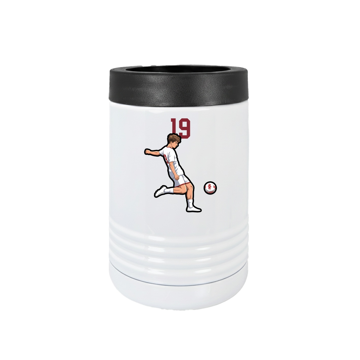 Beverage Holder — Number Top in White