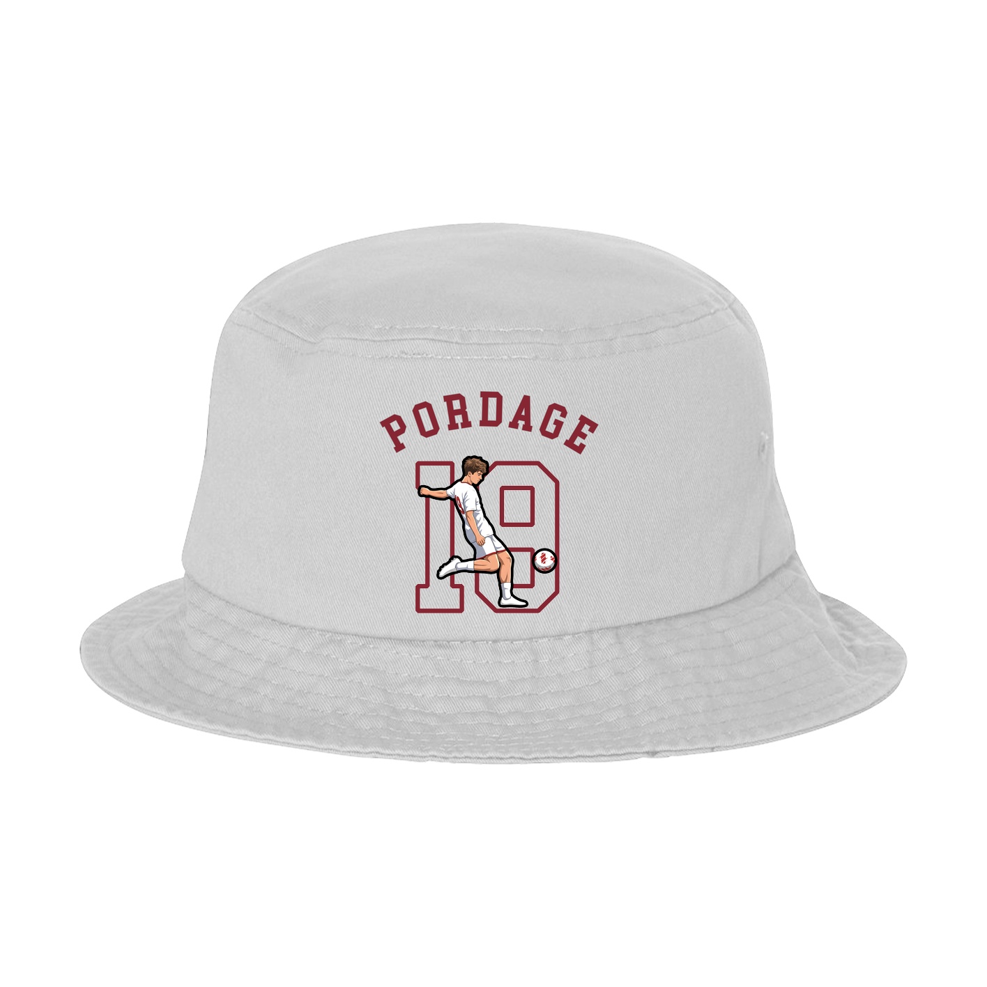 Bucket Cap — Shirsey Arch in White