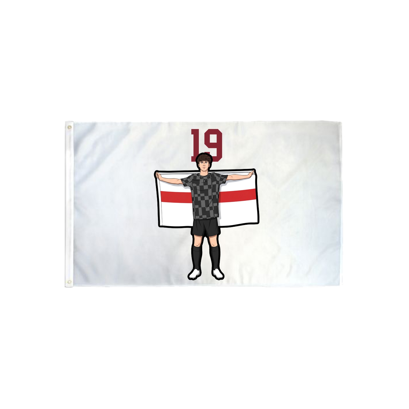 3x5 Flag — Number Top in Classic