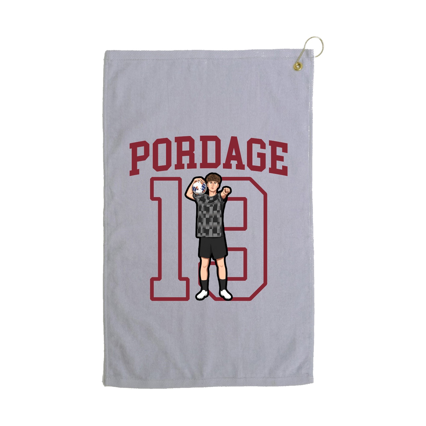 Golf Towel — Shirsey in Grey