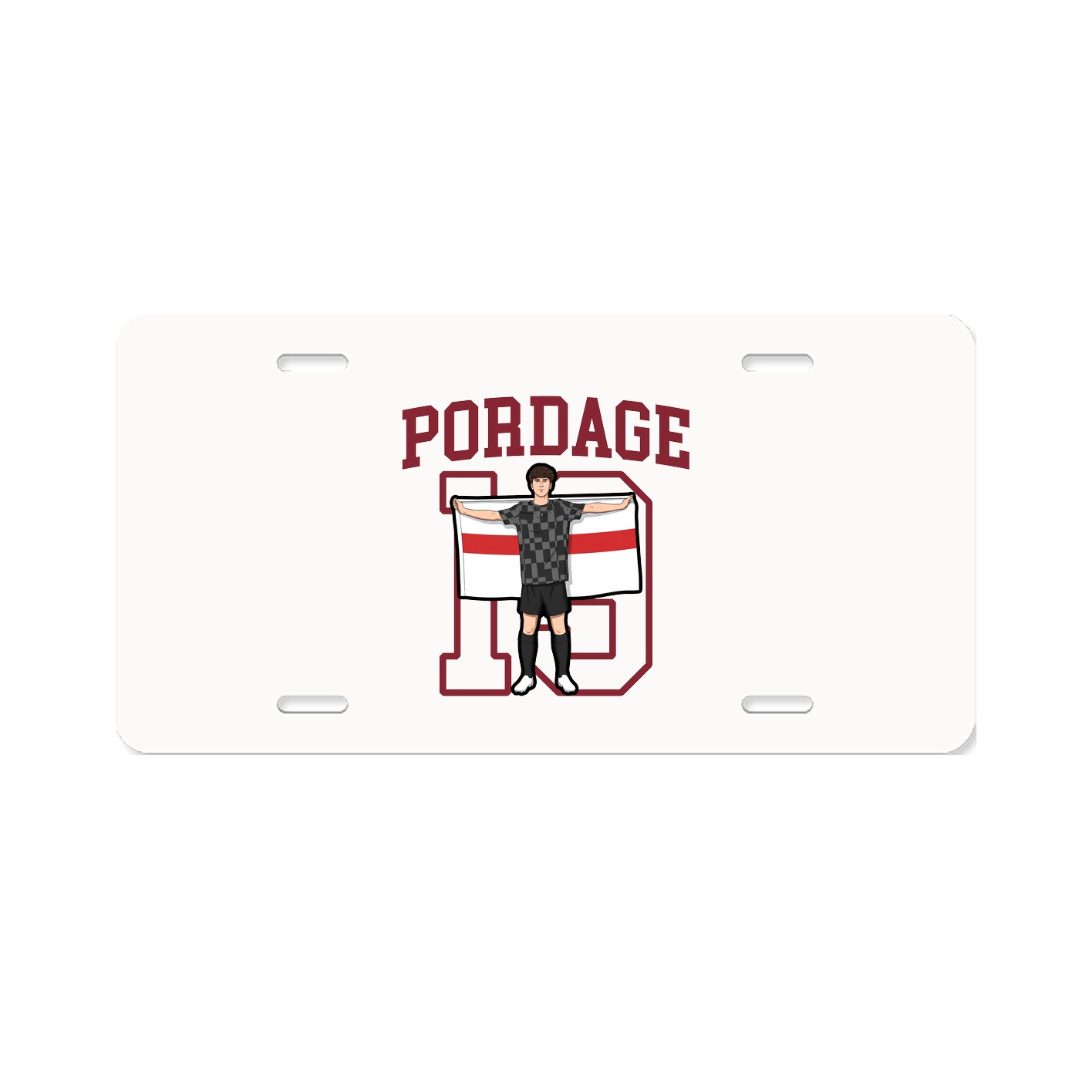 License Plate — Shirsey in Classic