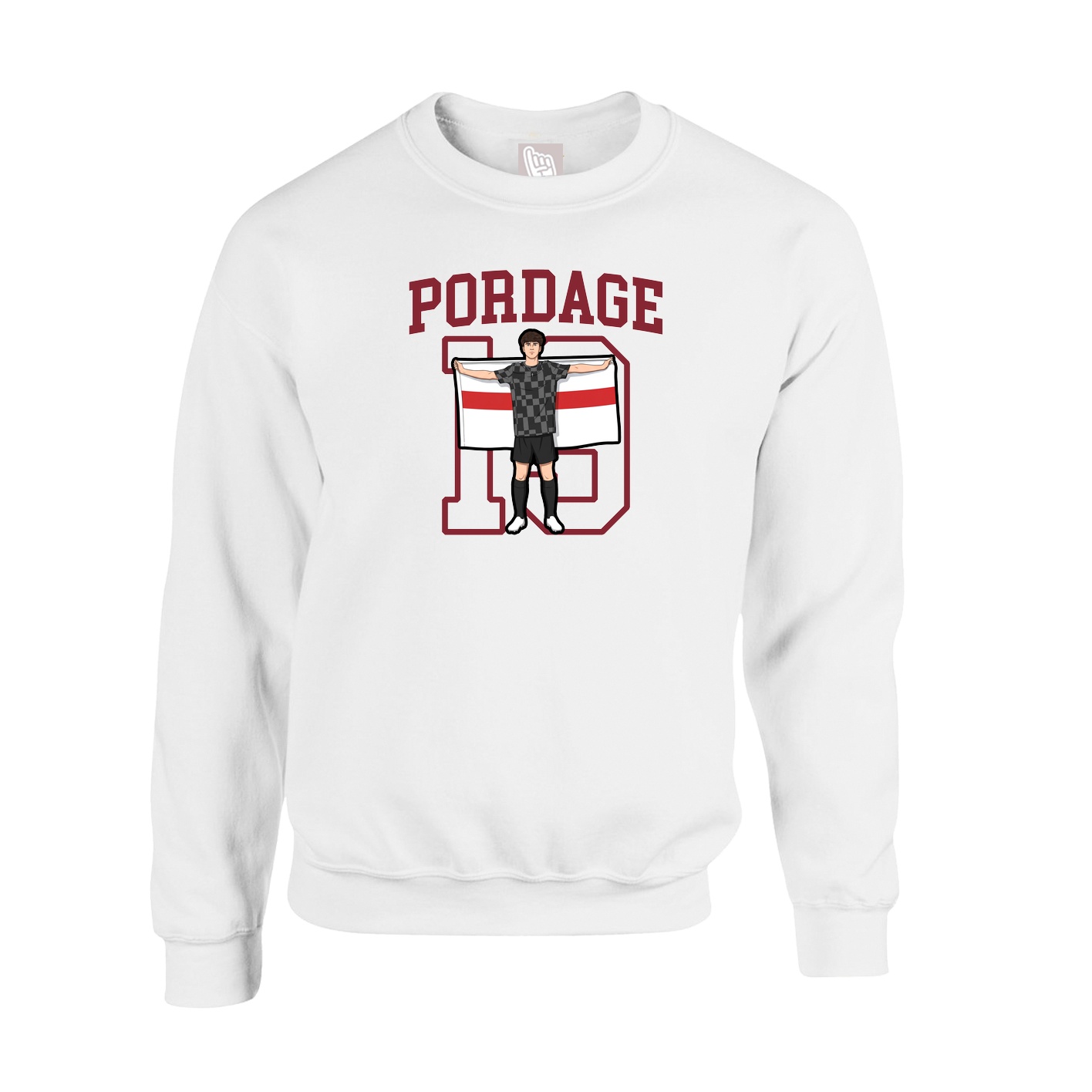 Fleece Crew — Shirsey in White
