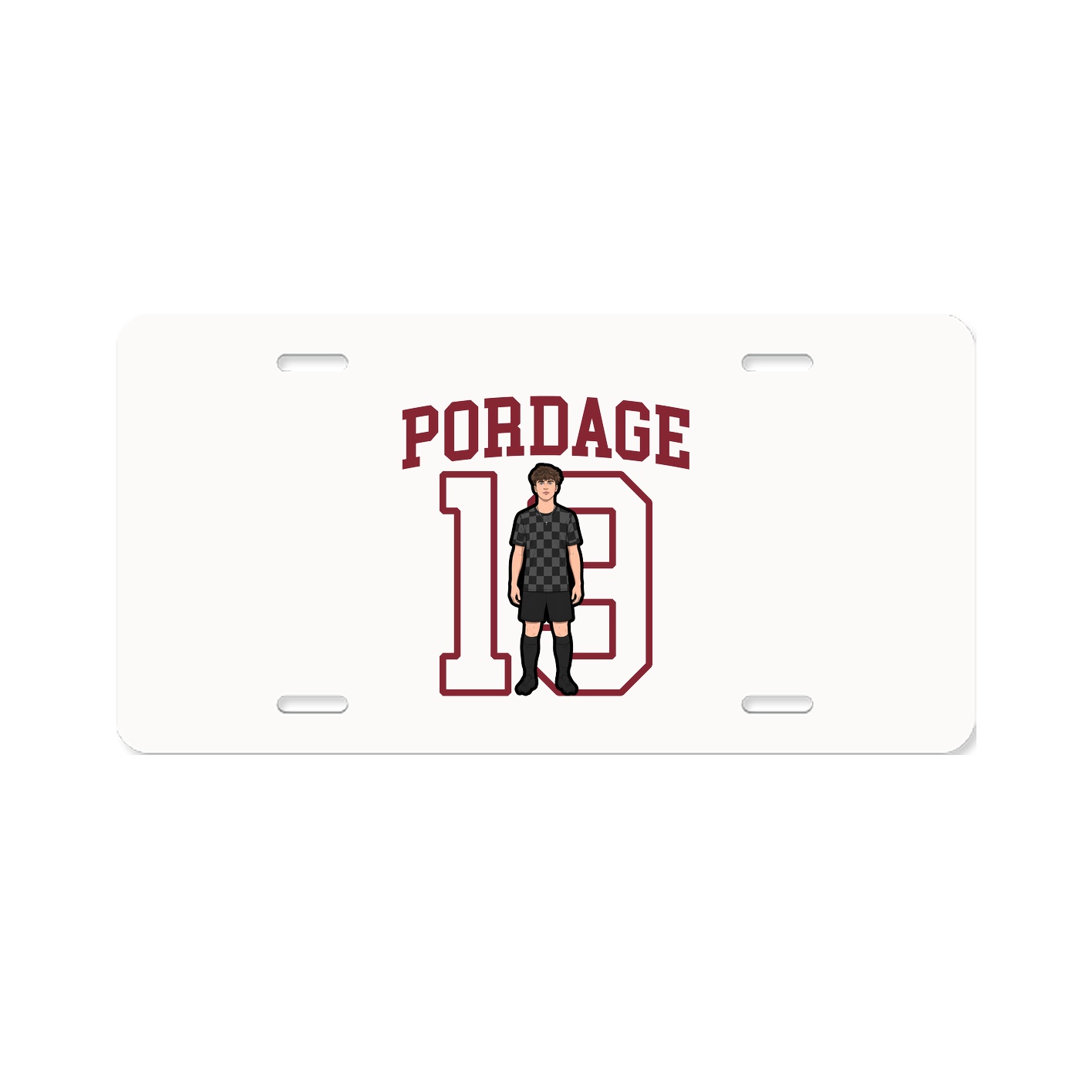 Aluminum License Plate