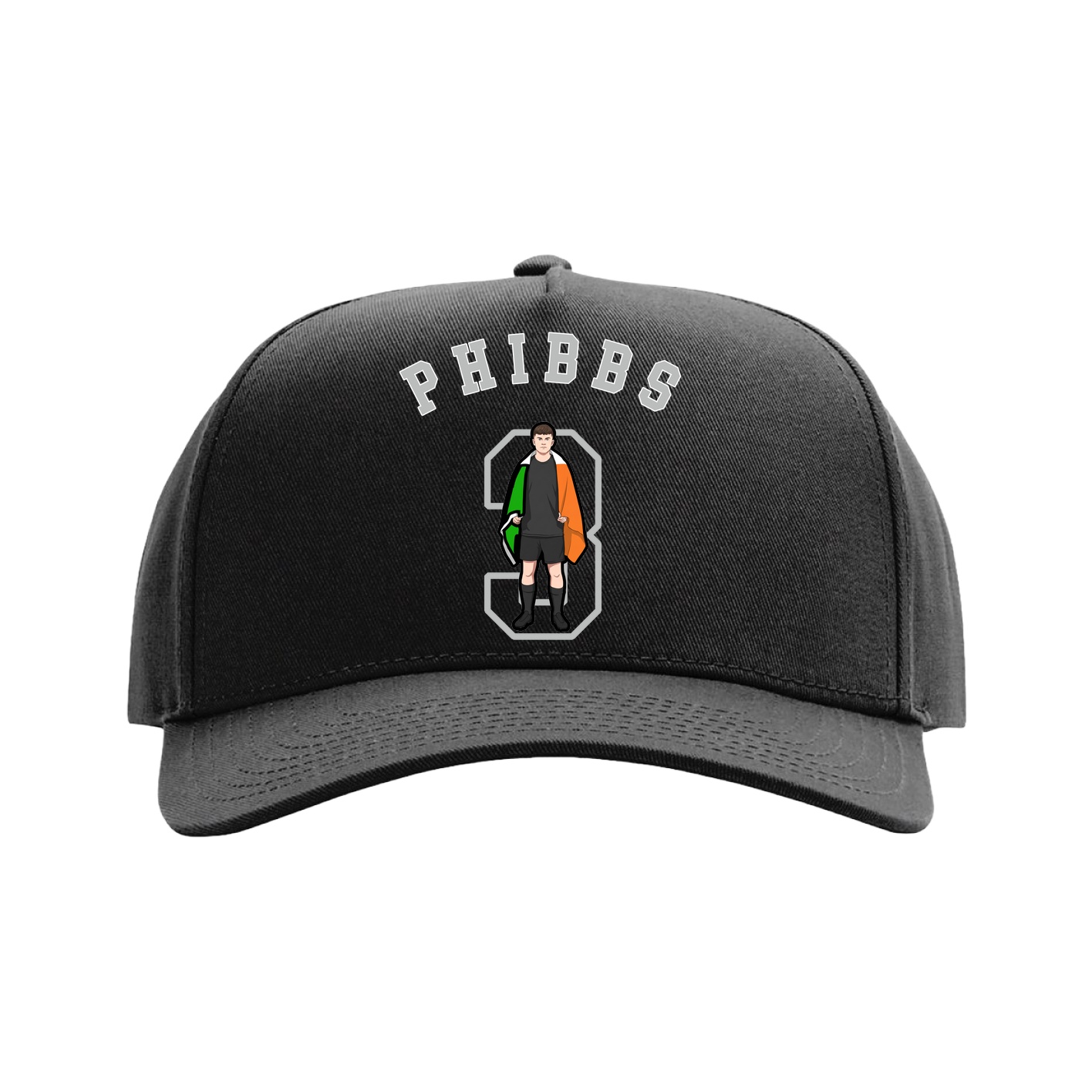 Full Fabric Five-Panel Champ Cap