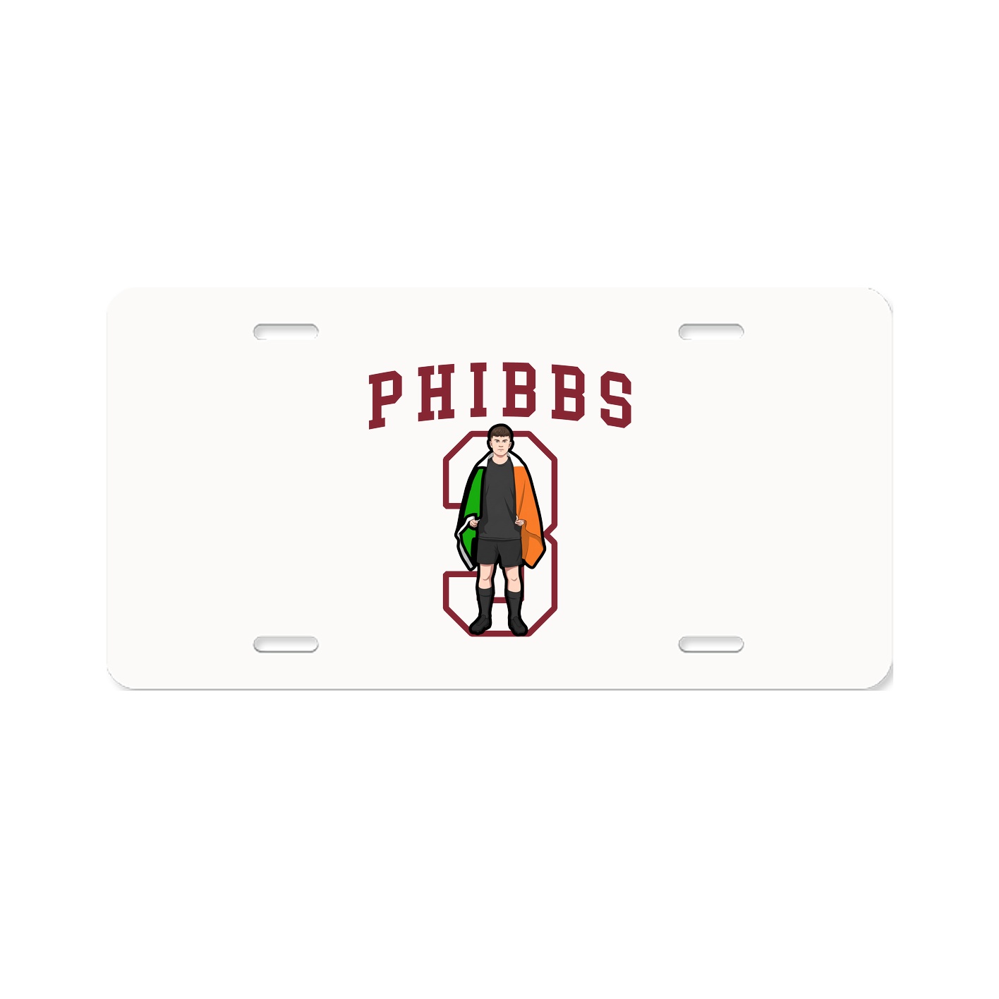 License Plate — Shirsey in Classic