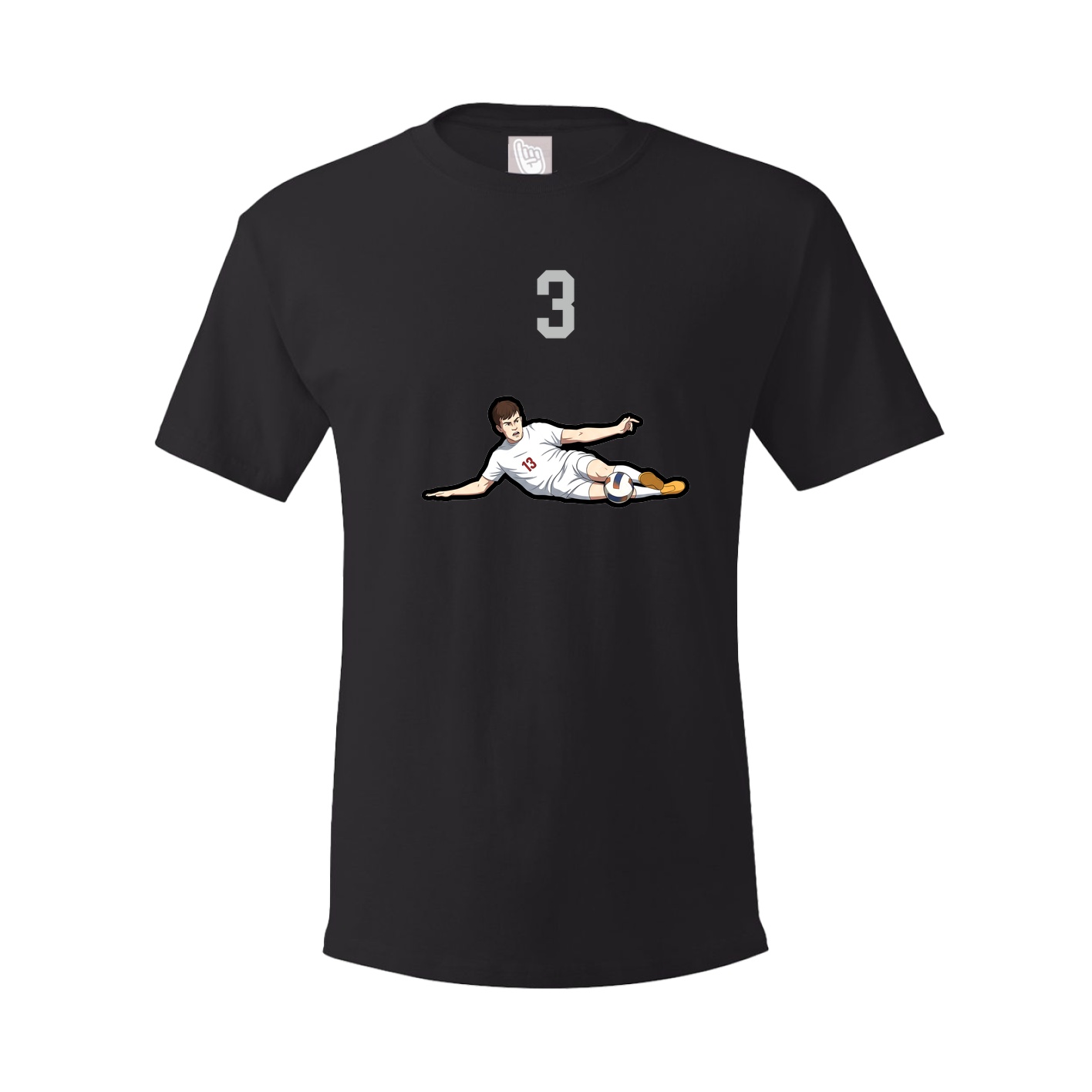 Tee — Number Top in Black