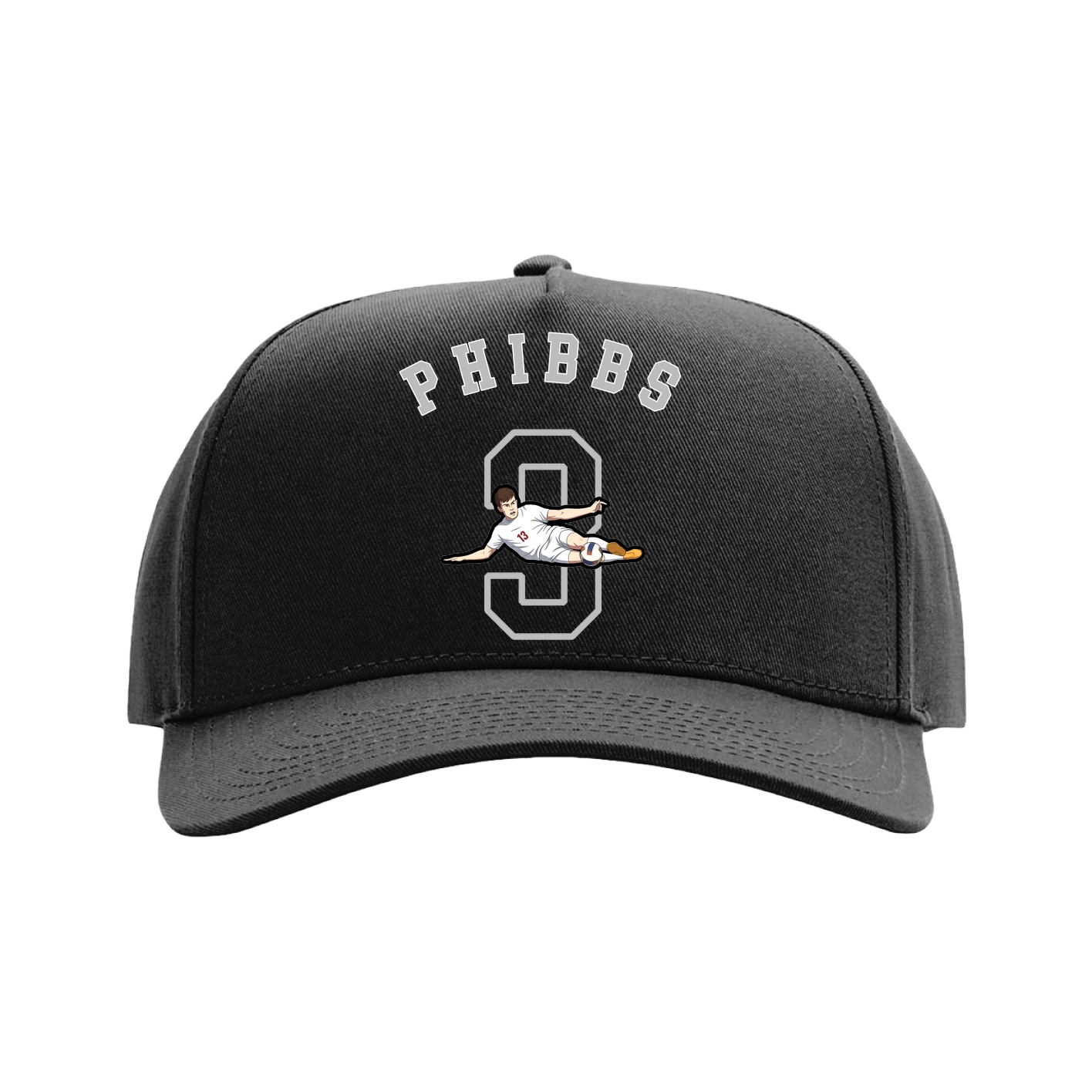 Full Fabric Five-Panel Champ Cap