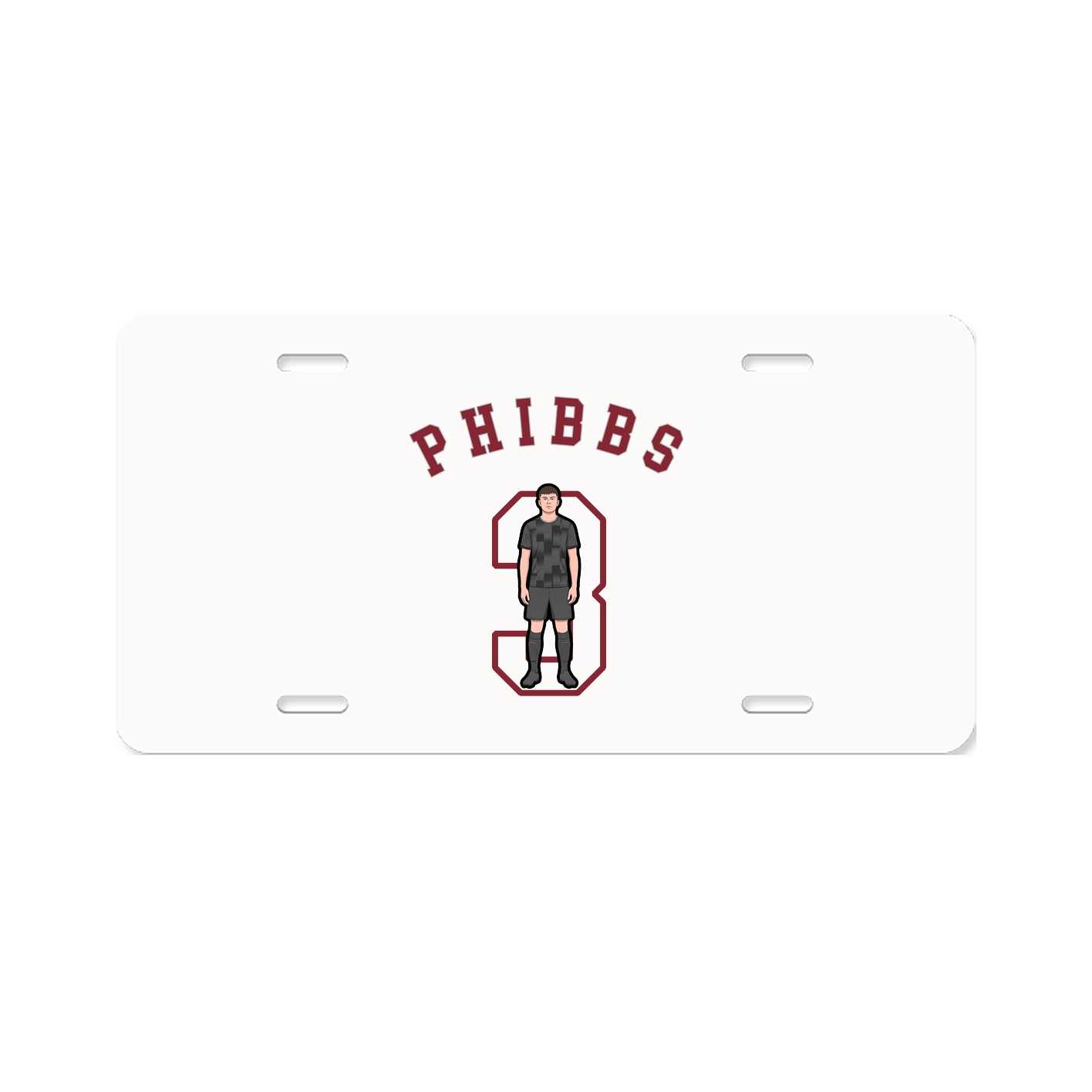 License Plate — Shirsey Arch in Classic