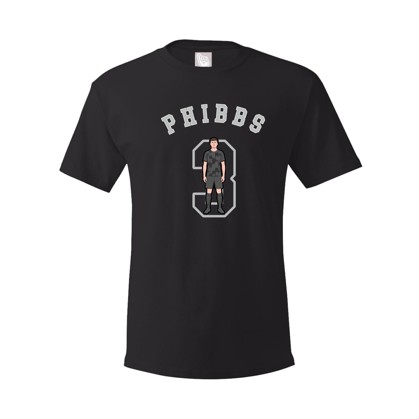 Youth Tee — Shirsey Arch in Black
