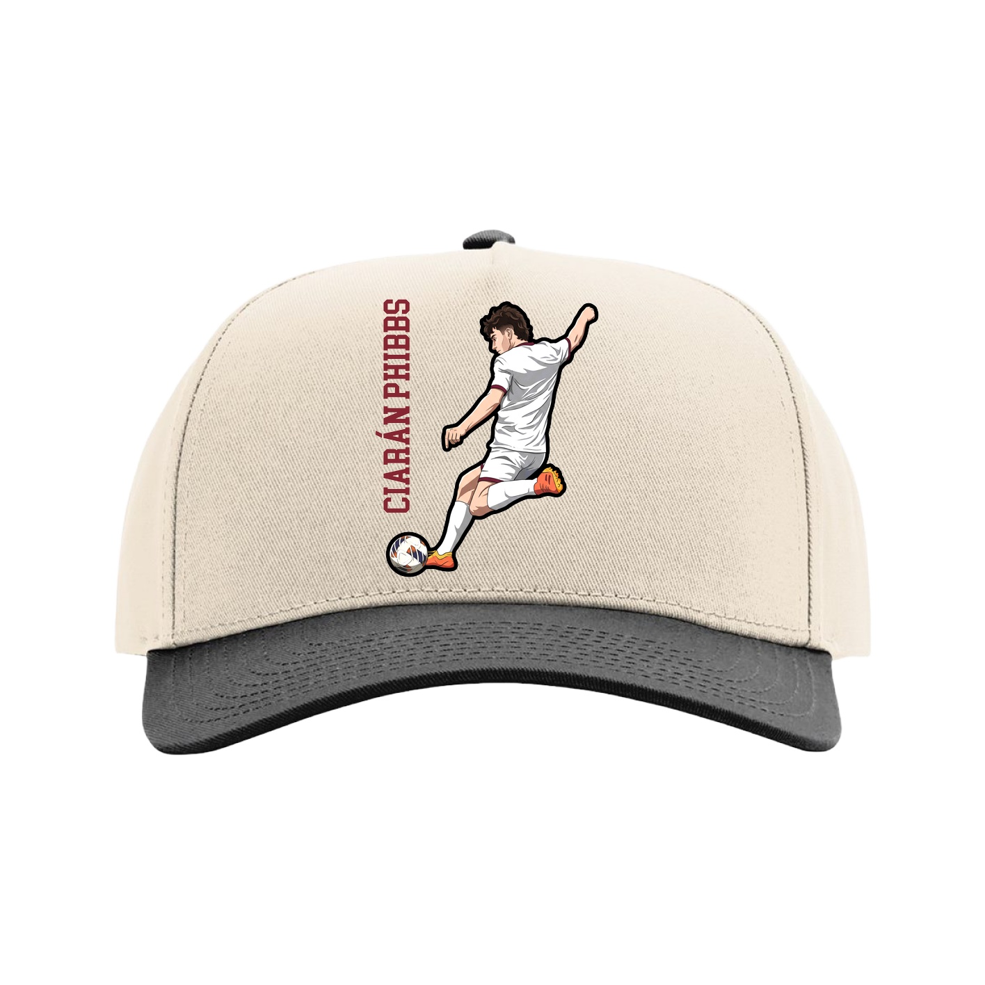 Full Fabric Five-Panel Champ Cap