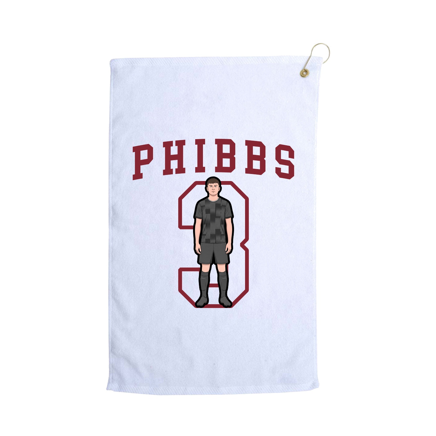 Golf Towel — Shirsey in White