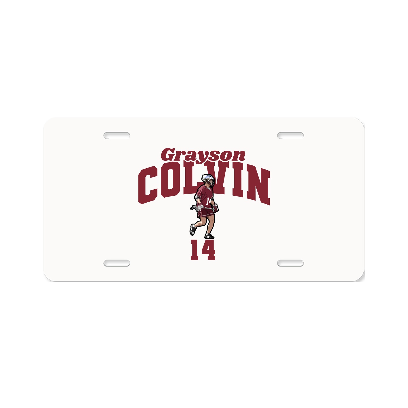 License Plate — Signature Arch in Classic
