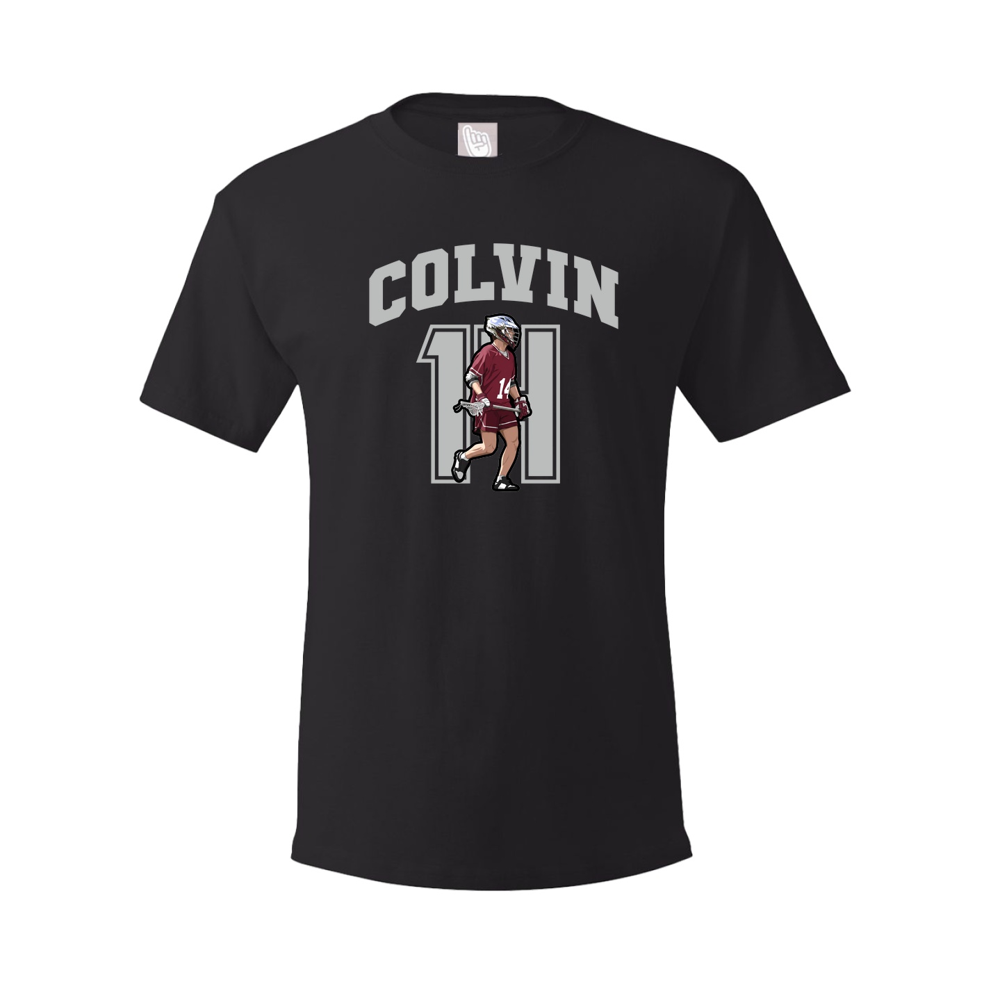Youth Tee — Number in Black