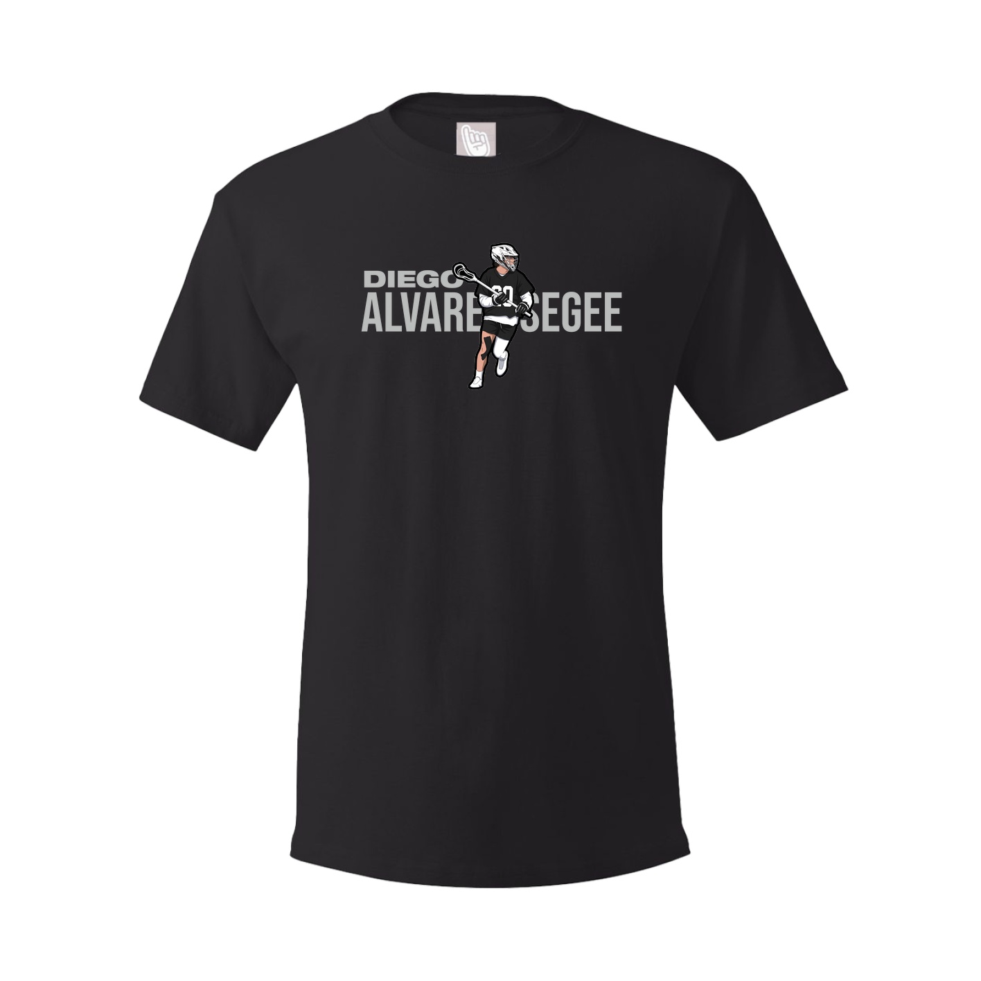 Tee — Player Name in Black