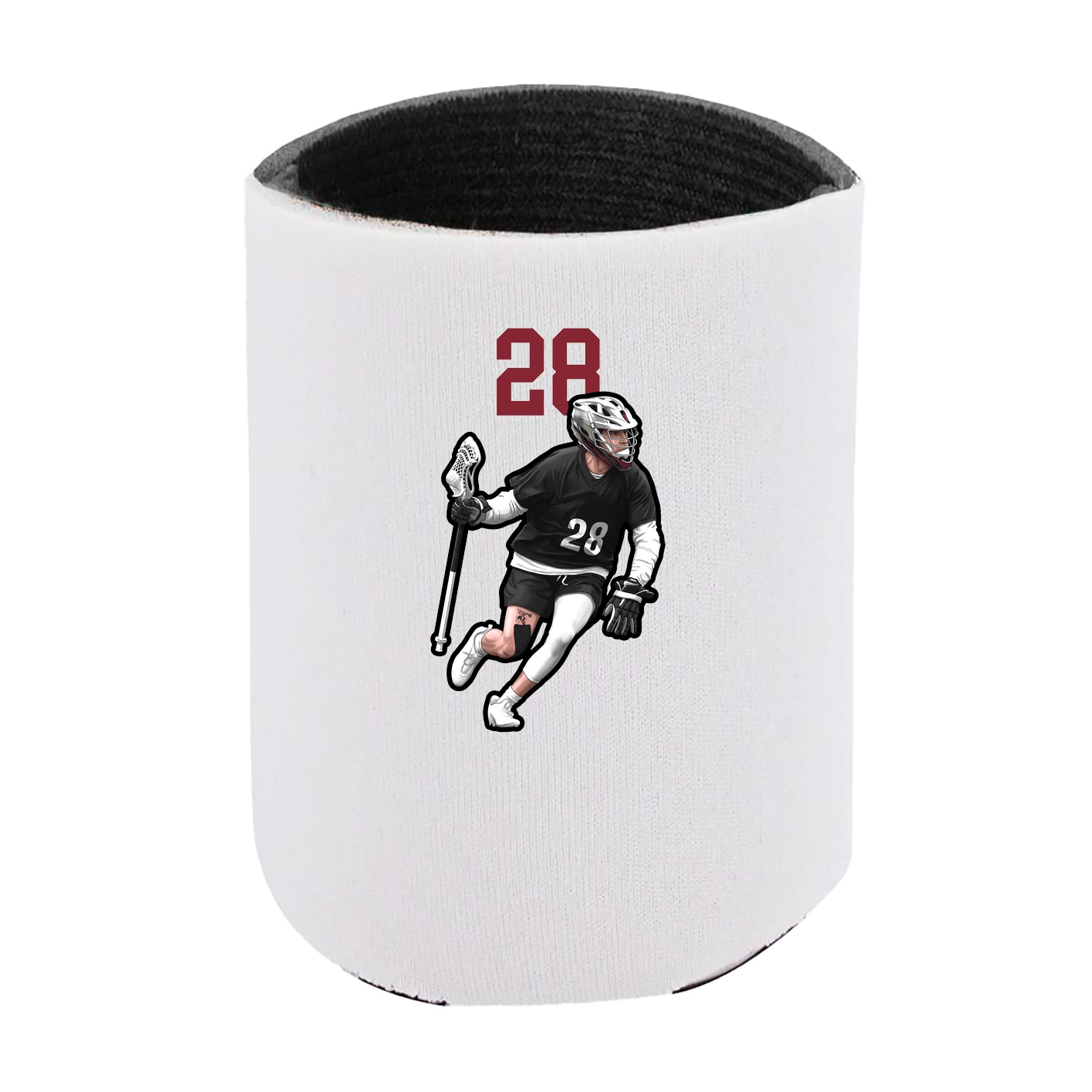 Can Holder — Number Top in White