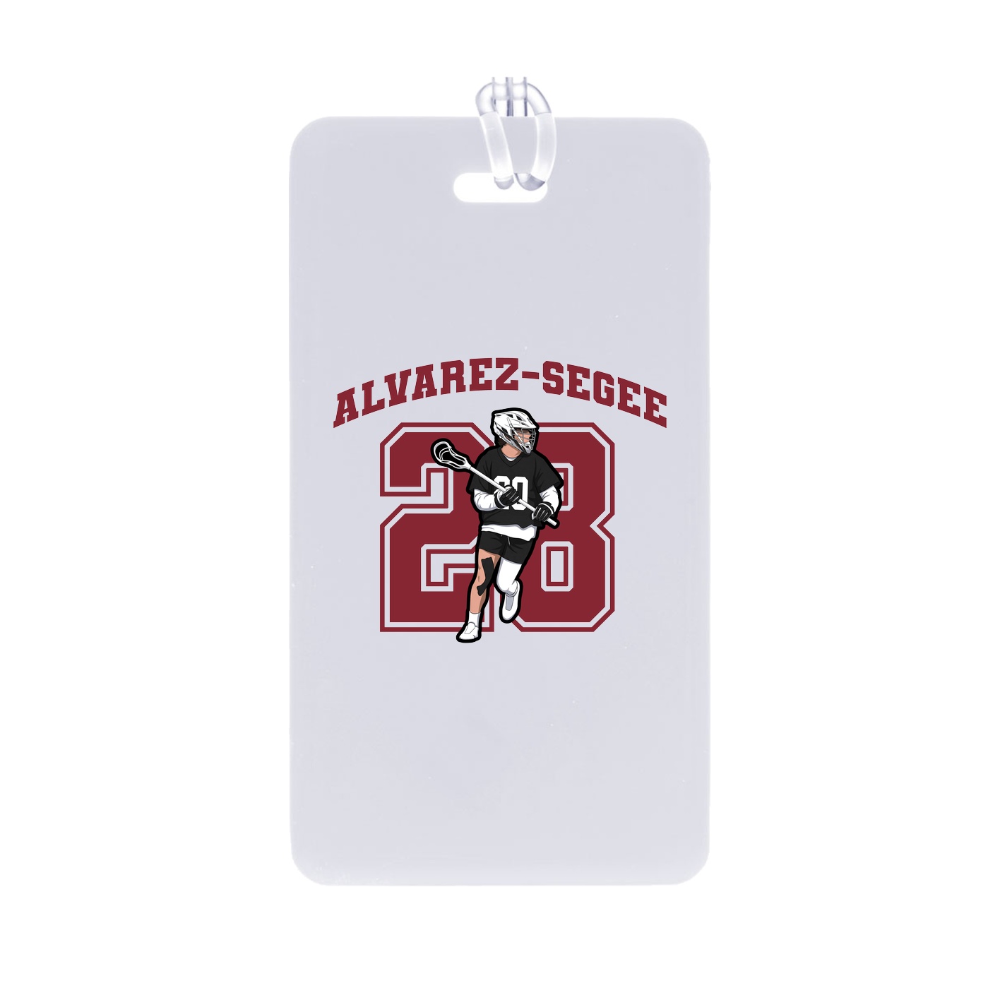 Bag Tag — Number in Classic