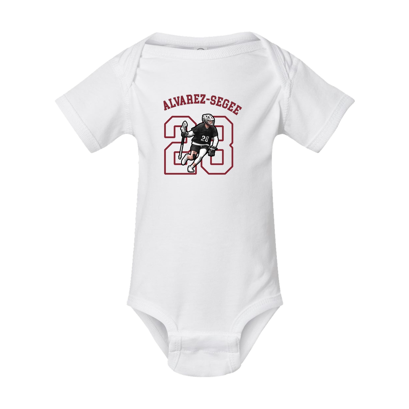 Baby Onesie — Shirsey Arch in White