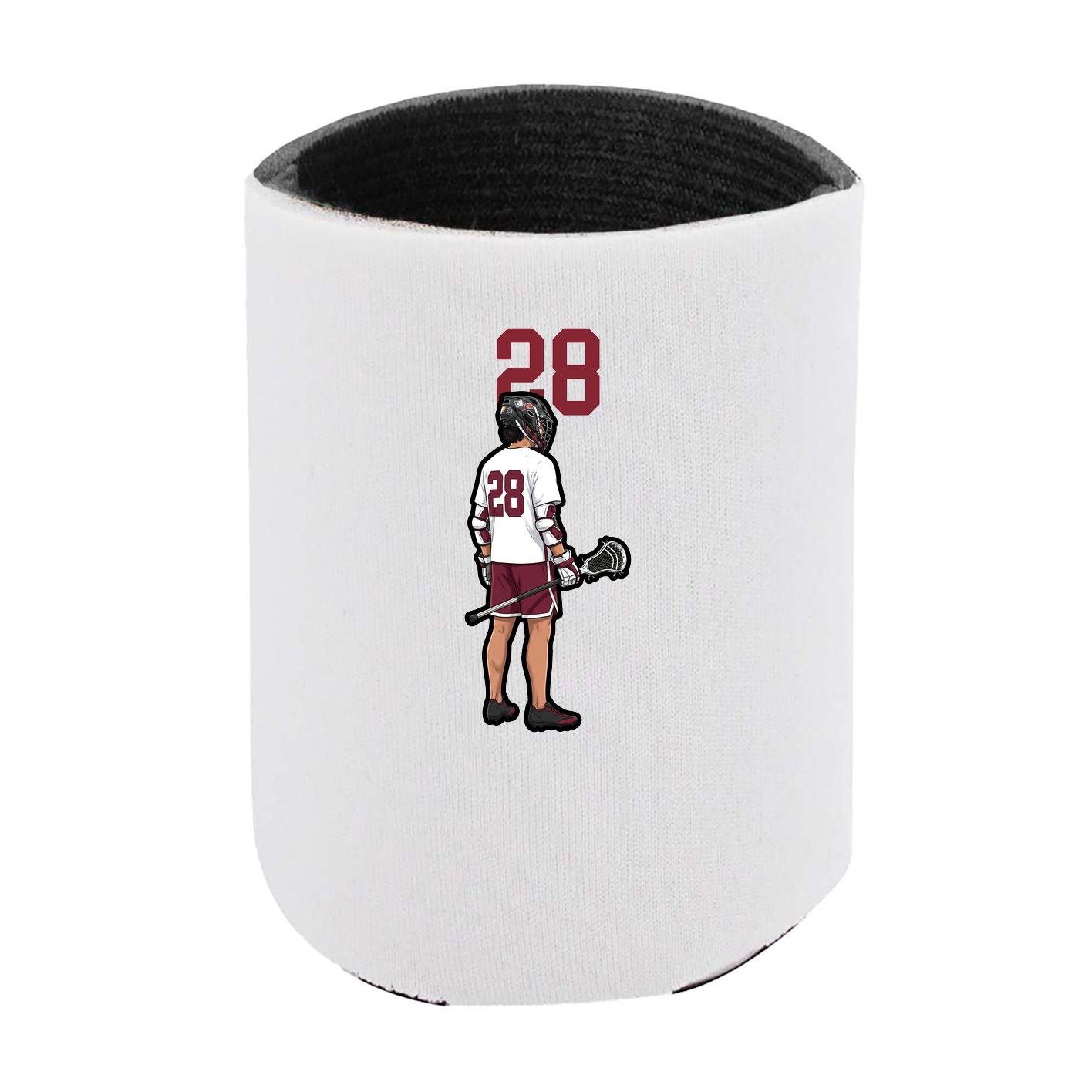 Can Holder — Number Top in White