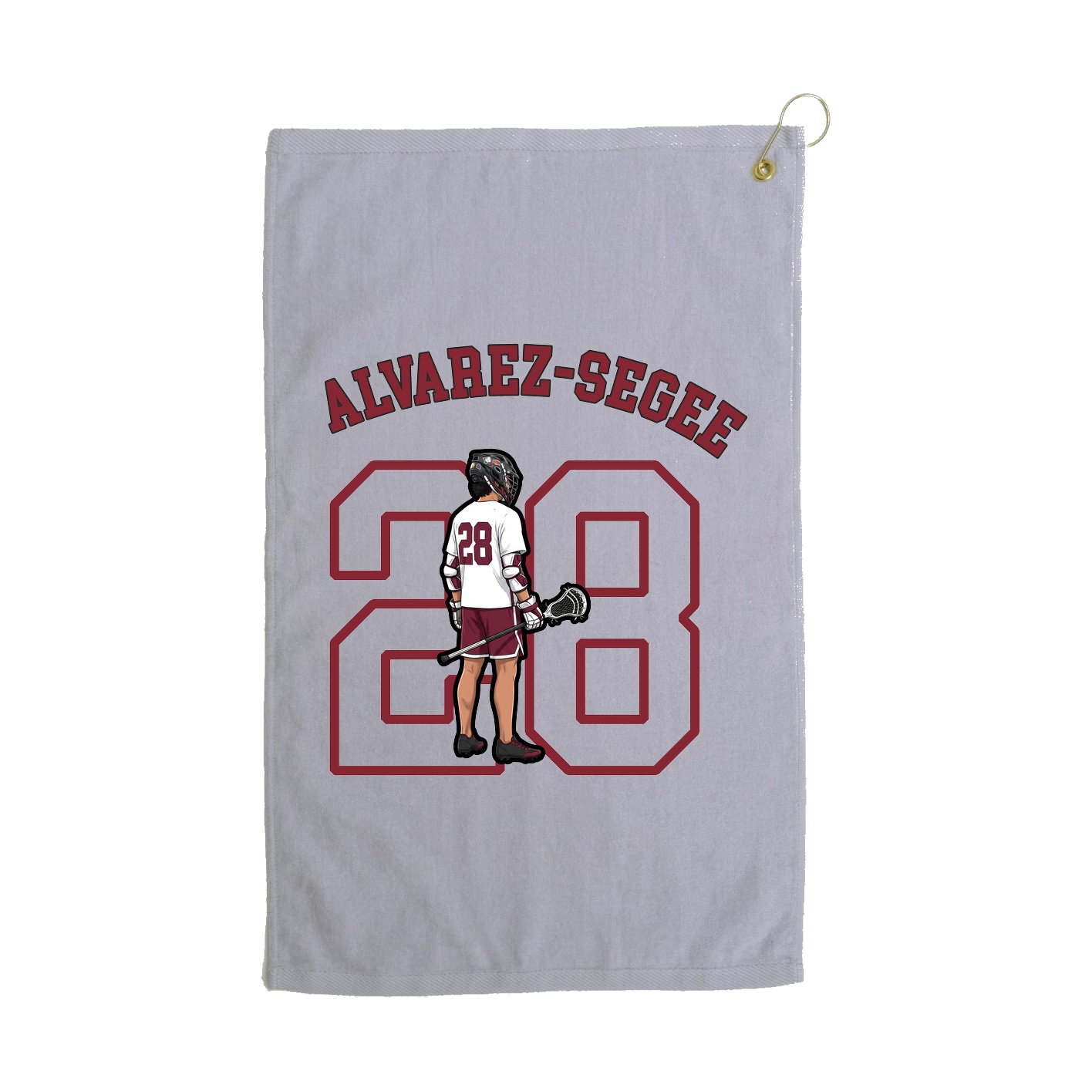 Golf Towel — Shirsey Arch in Grey