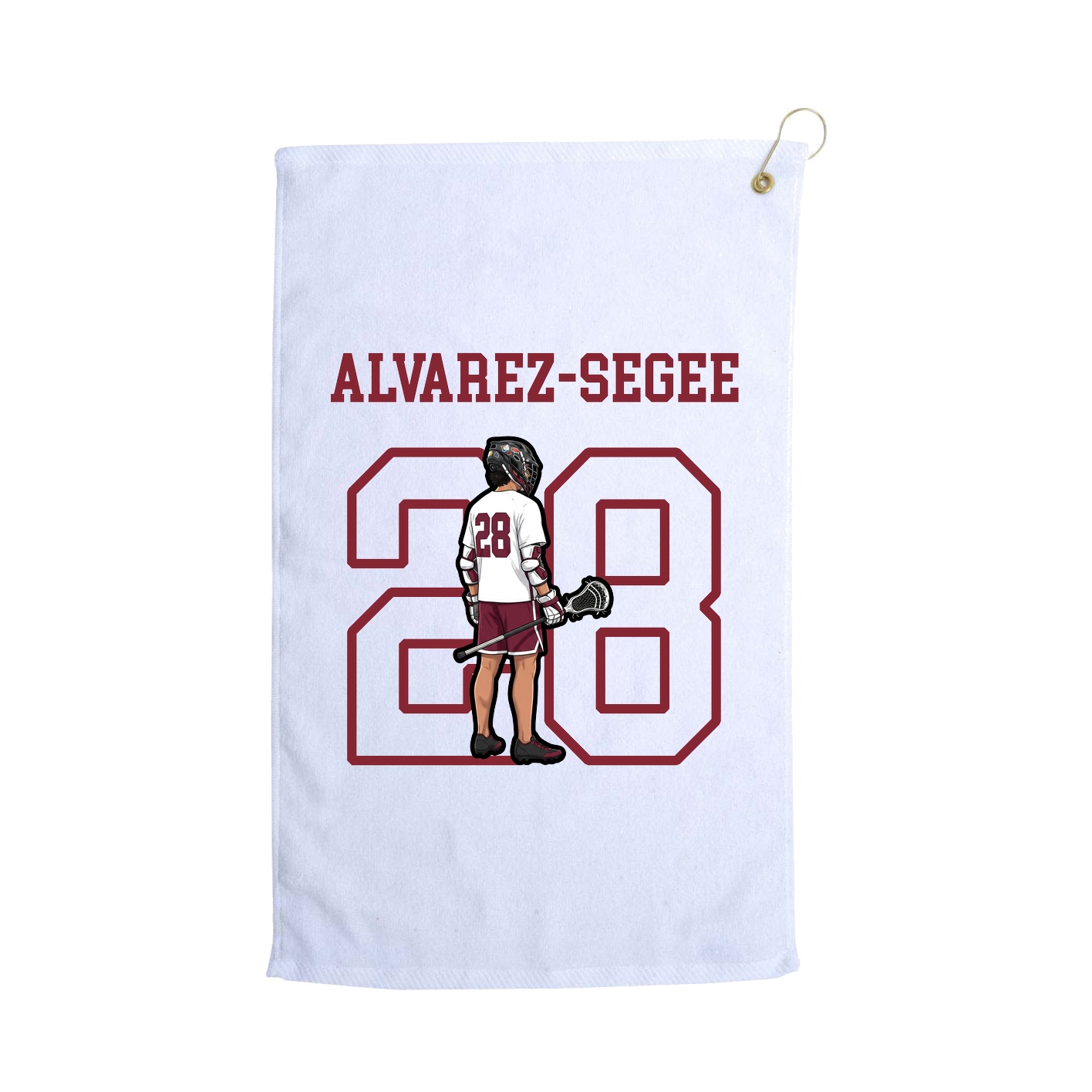 Golf Towel — Shirsey in White