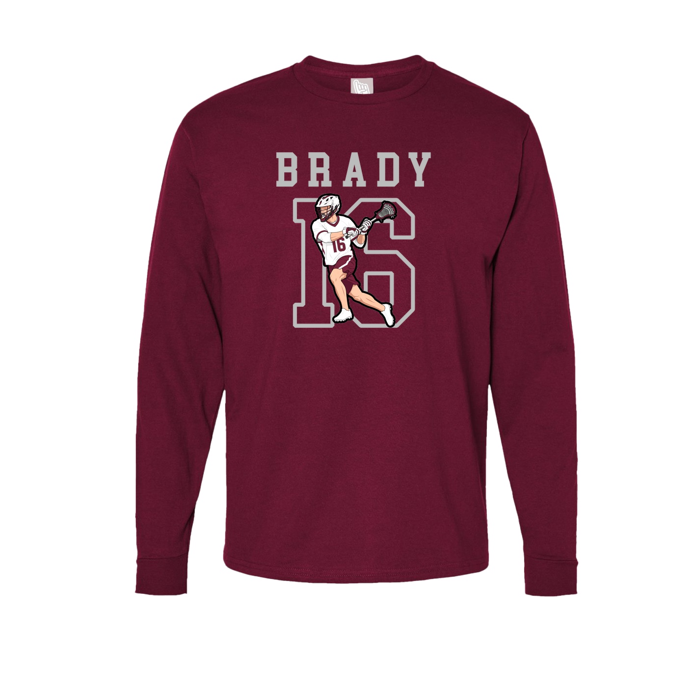 Long Sleeve Tee — Shirsey in Cardinal