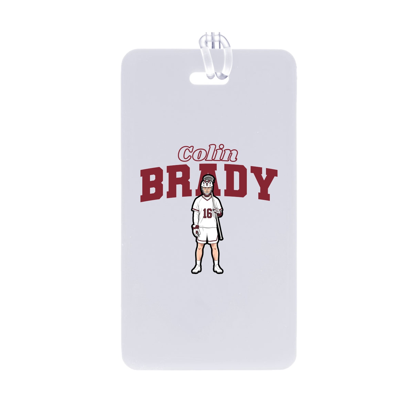 Bag Tag — Name Arch in Classic