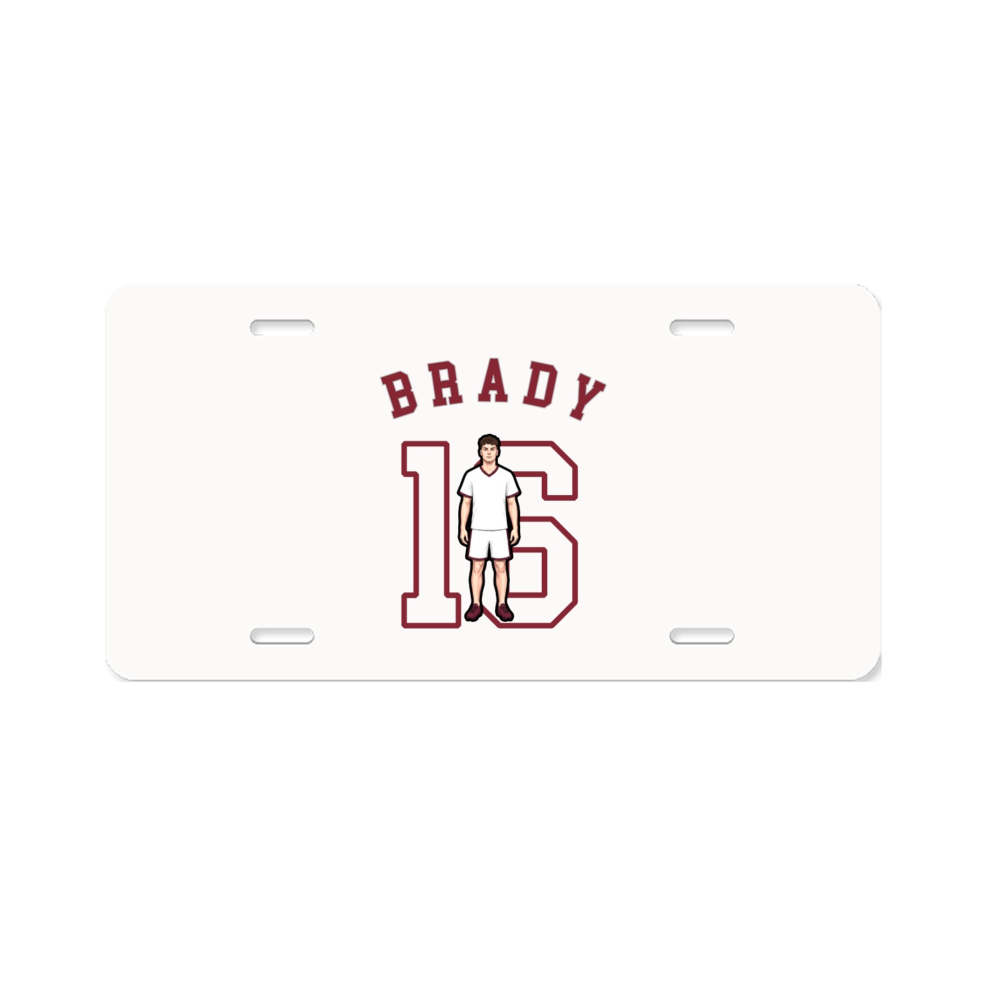 License Plate — Shirsey Arch in Classic