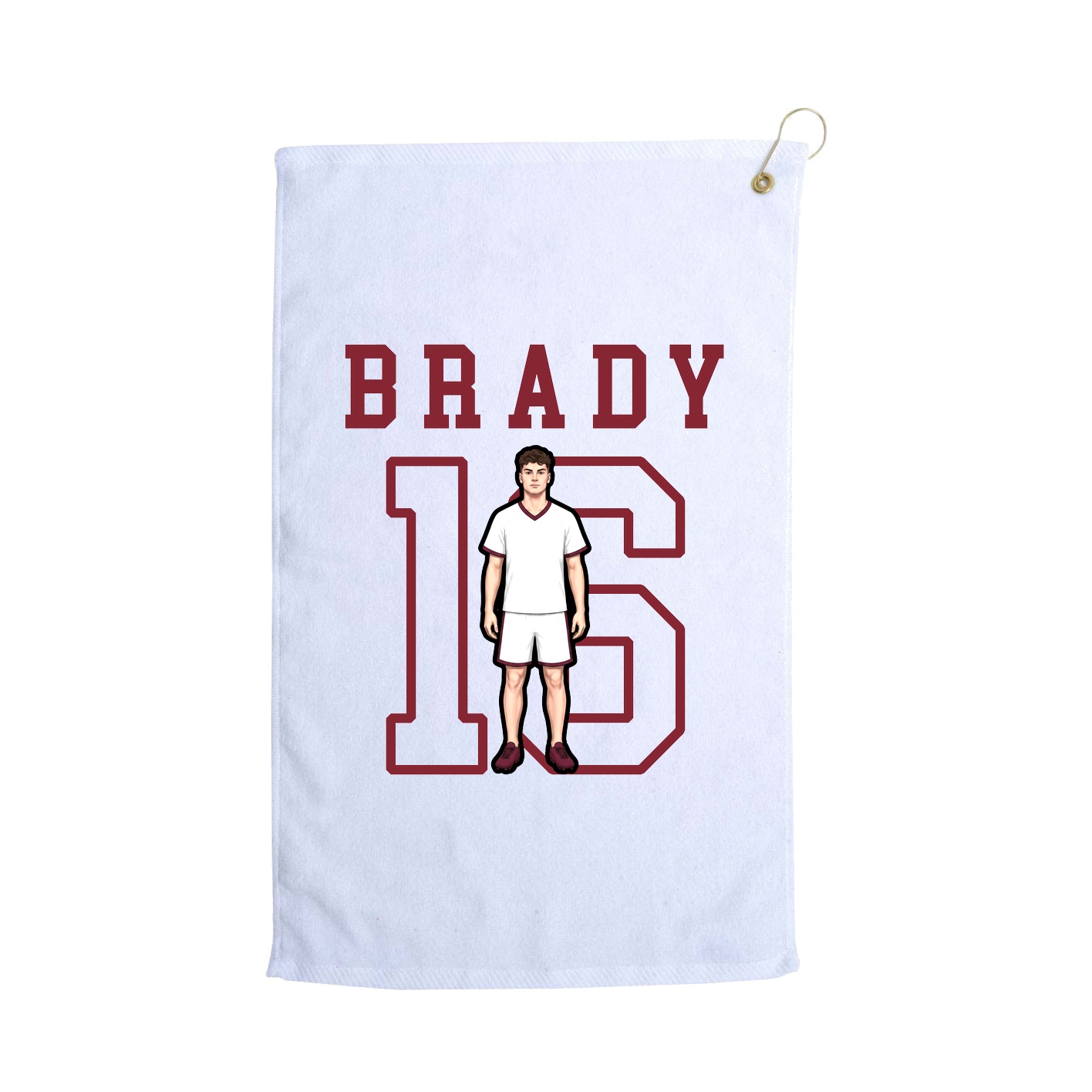 Golf Towel — Shirsey in White