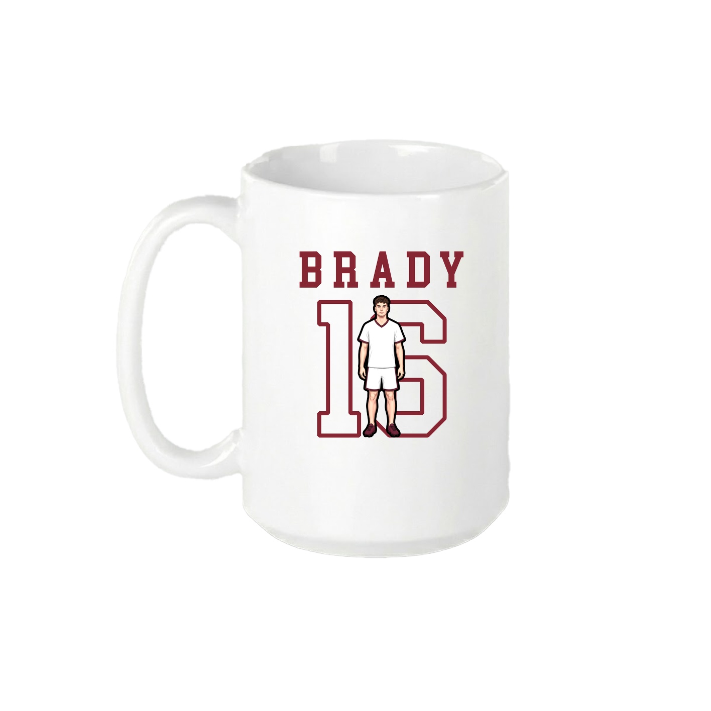 15oz Coffee Mug — Shirsey in White