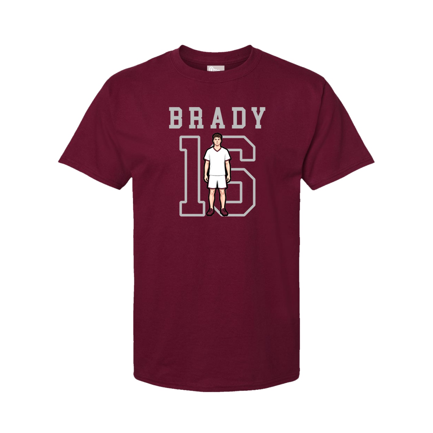 Youth Tee — Shirsey in Cardinal