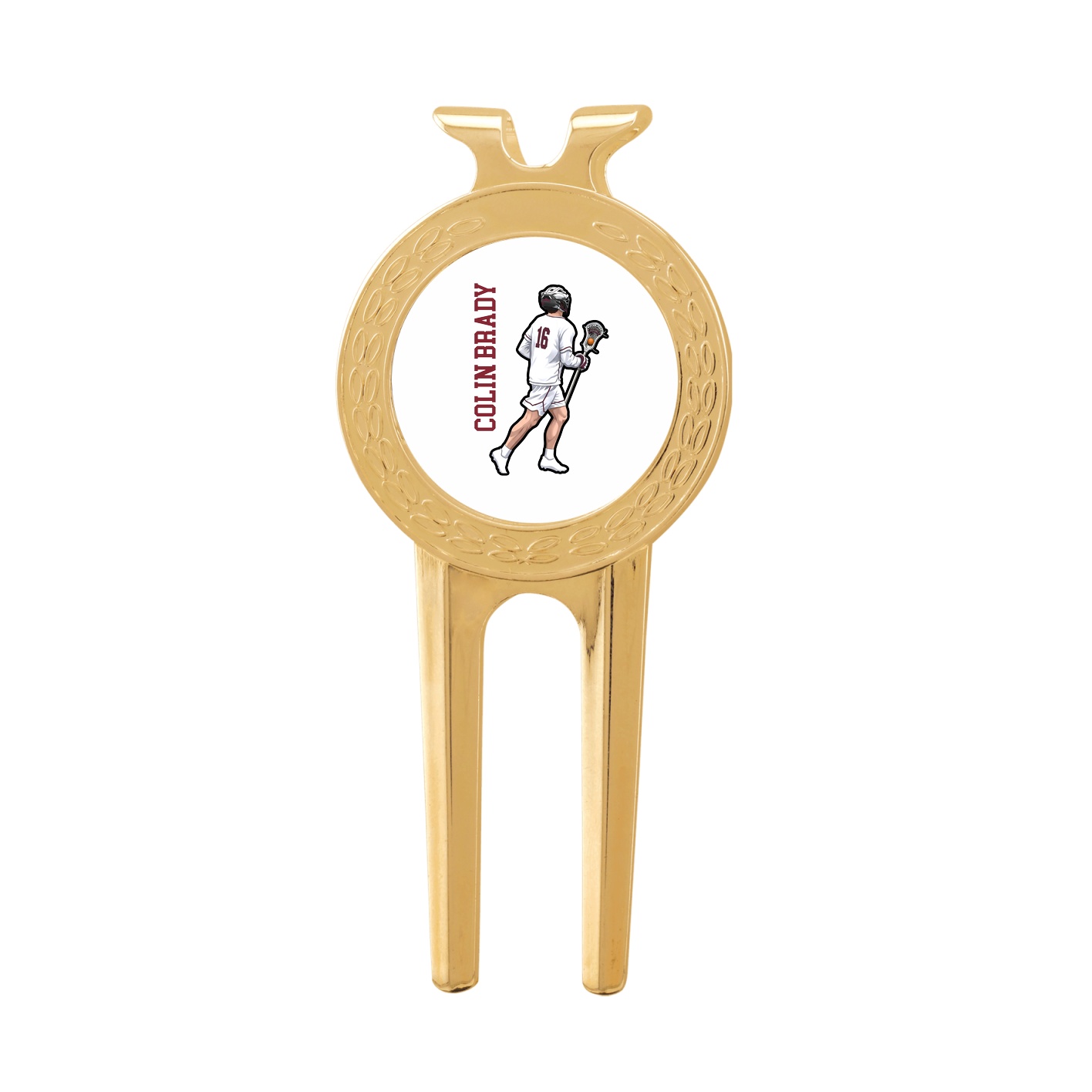 Divot Tool with Ball Marker — Name Vertical in Classic