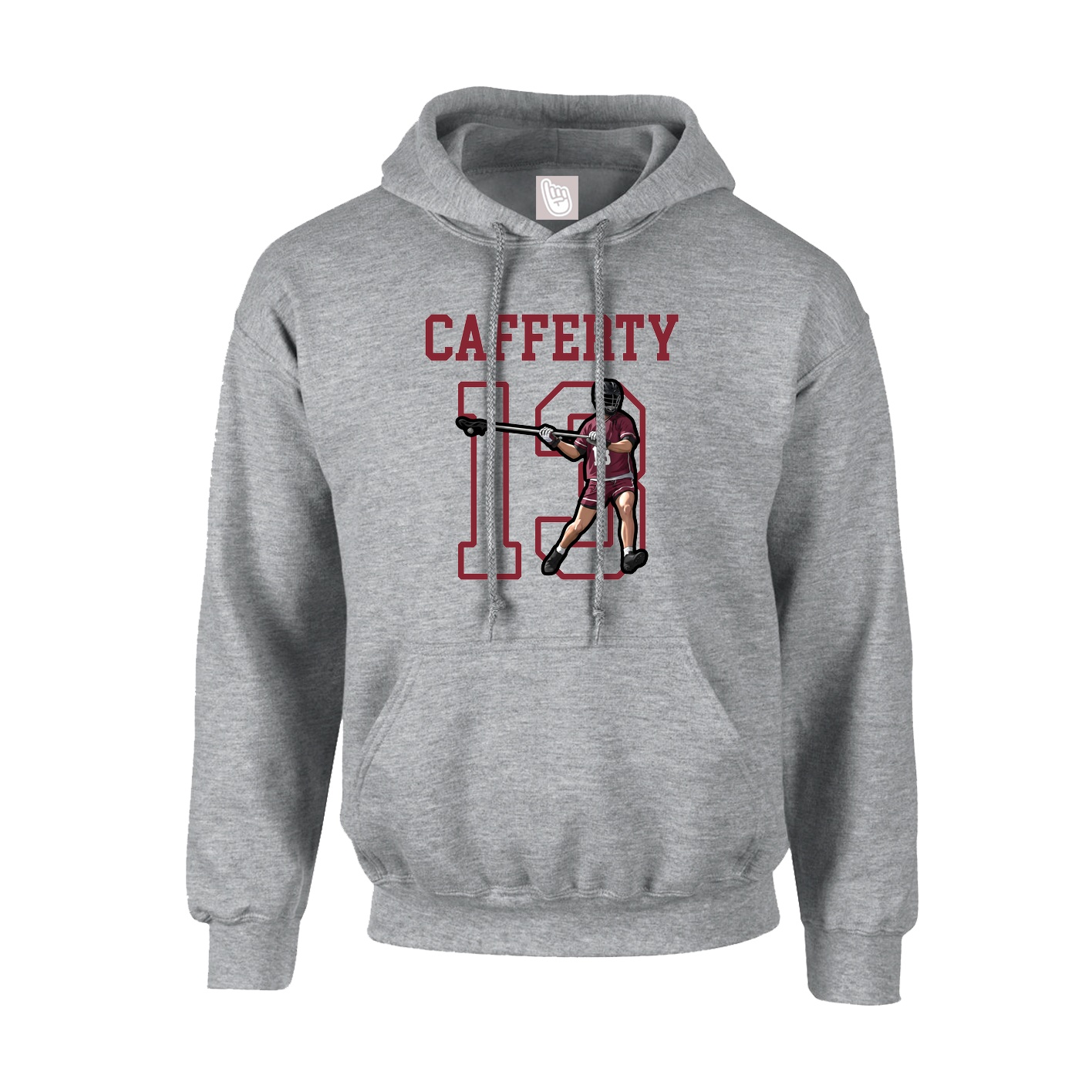Hoodie — Shirsey in Grey