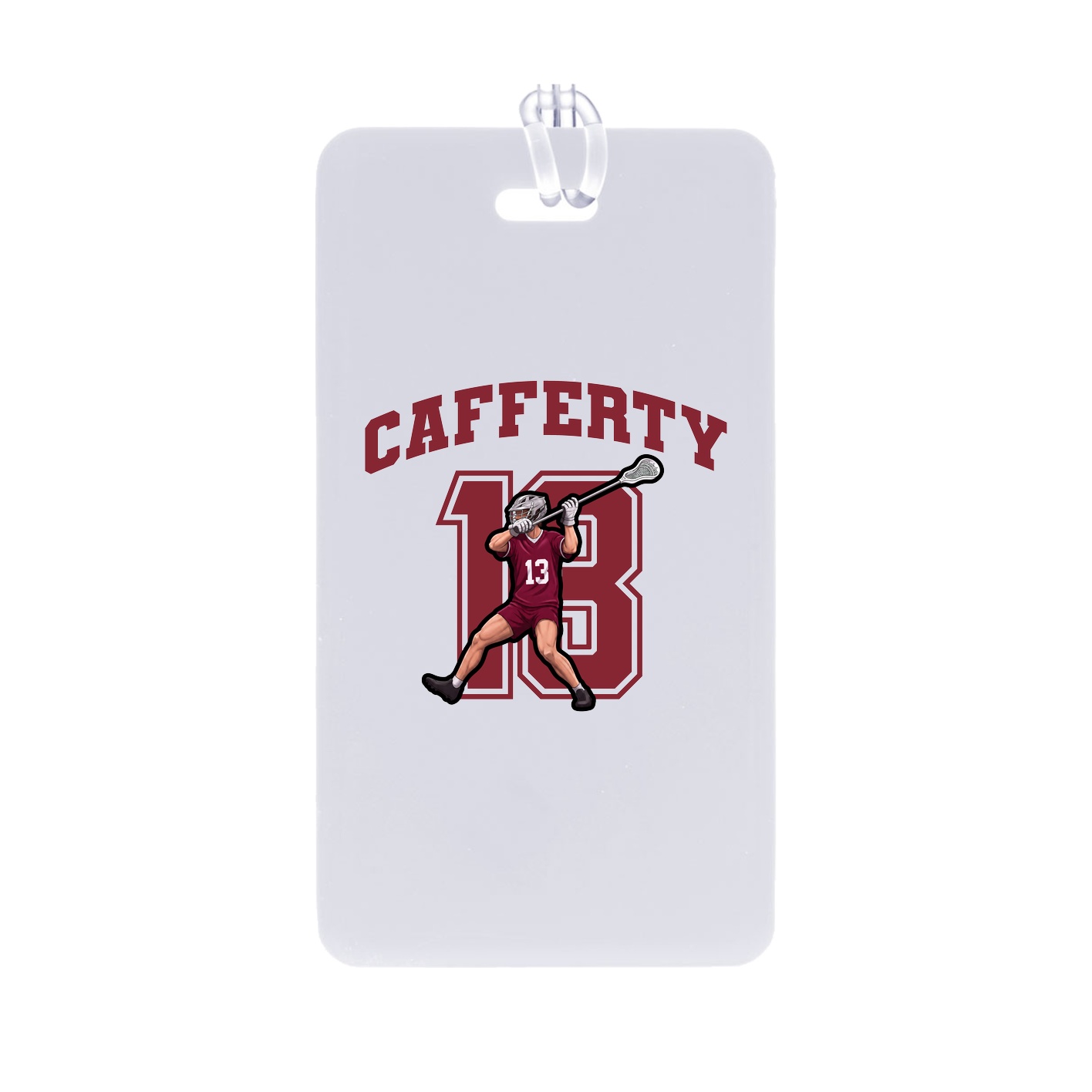 Bag Tag — Number in Classic