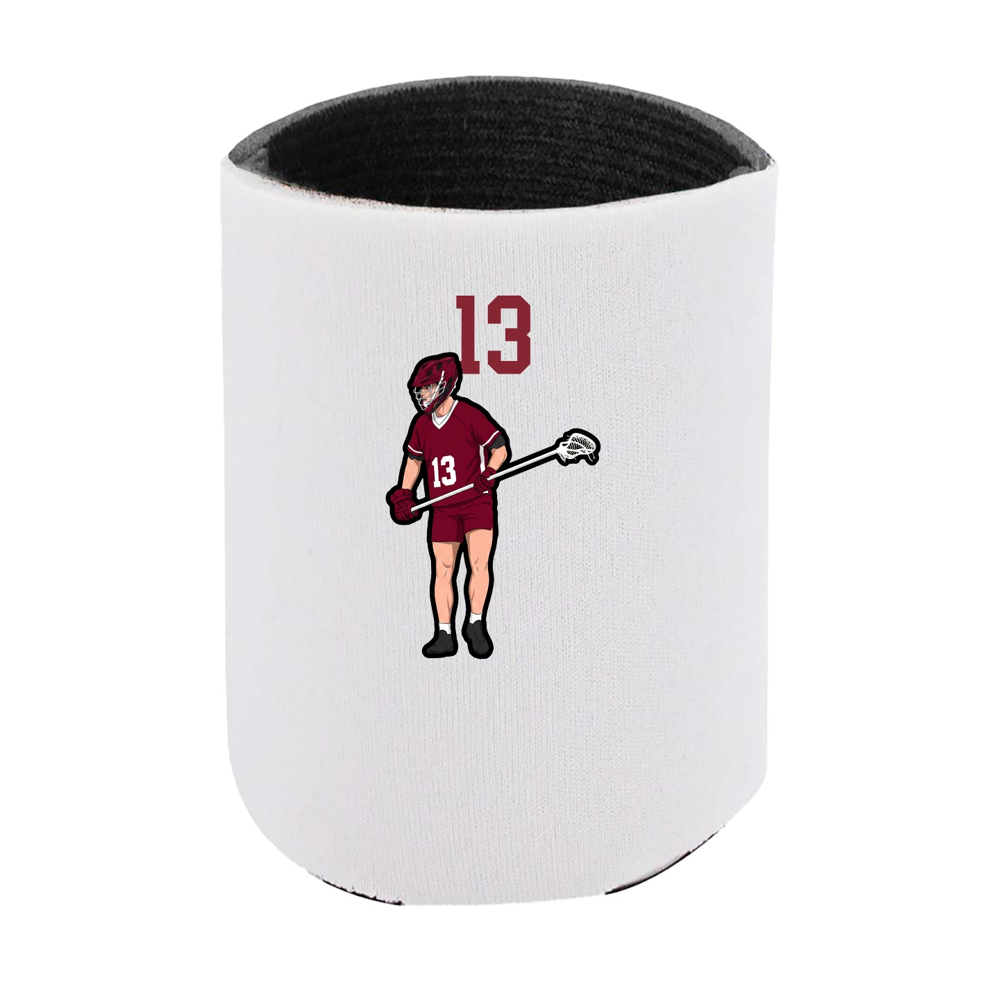 Can Holder — Number Top in White