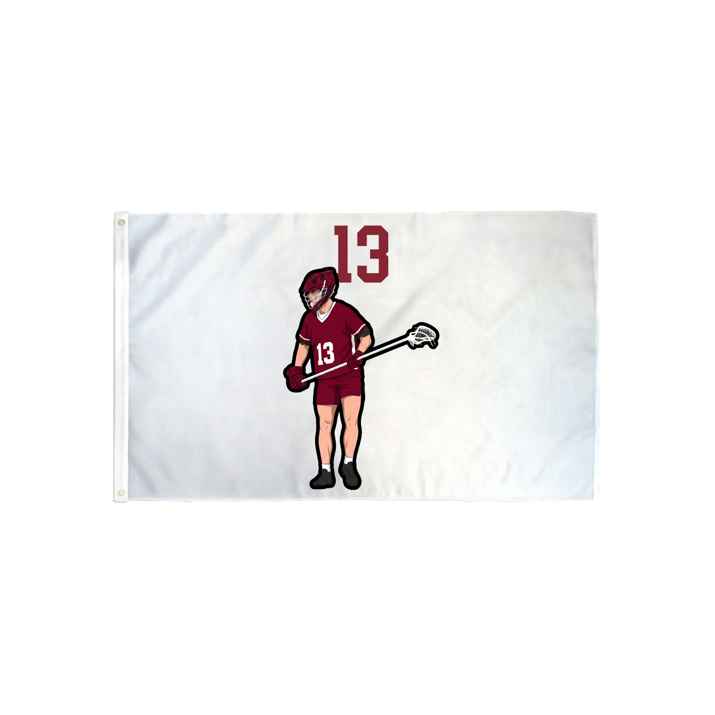 3x5 Flag — Number Top in Classic