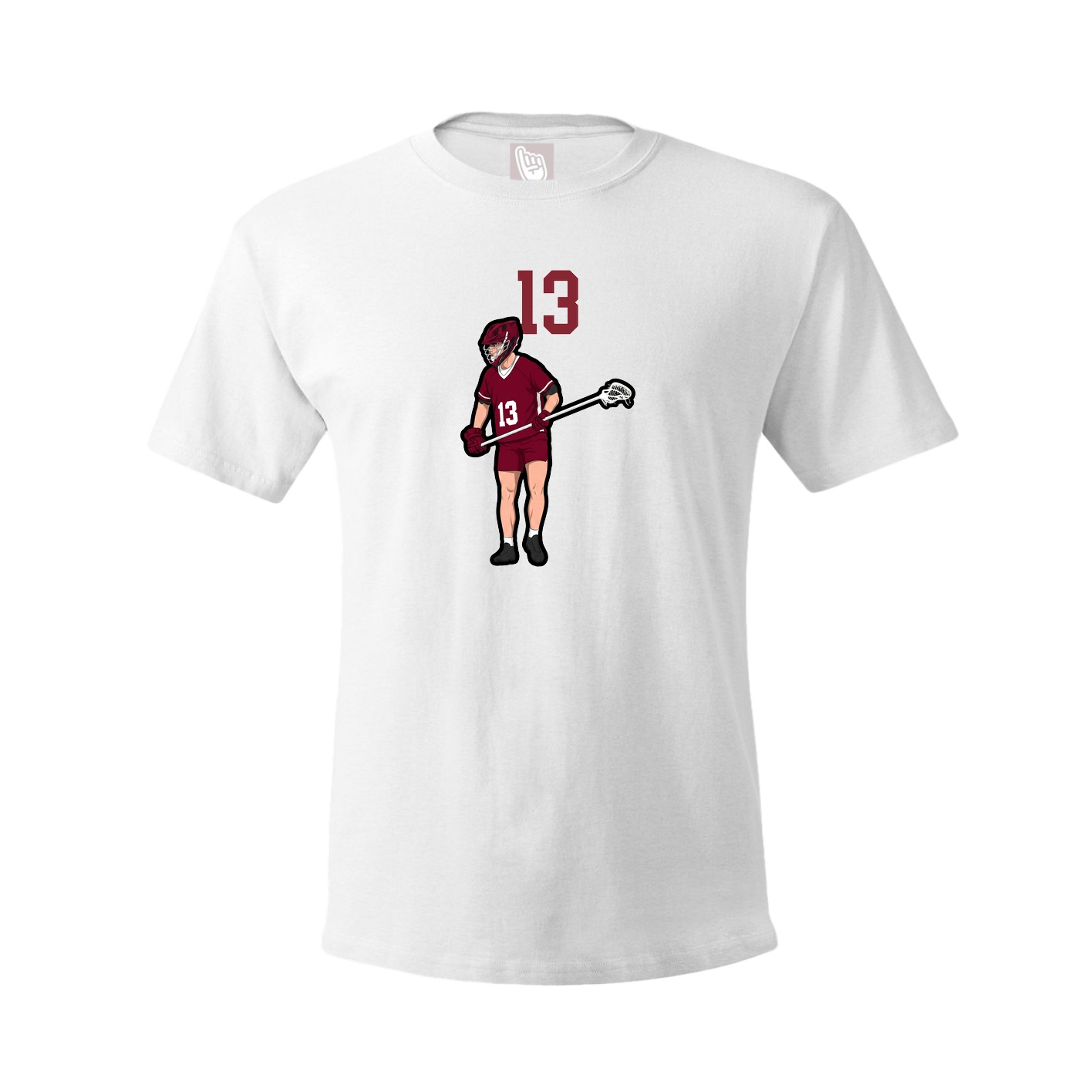 Tee — Number Top in White