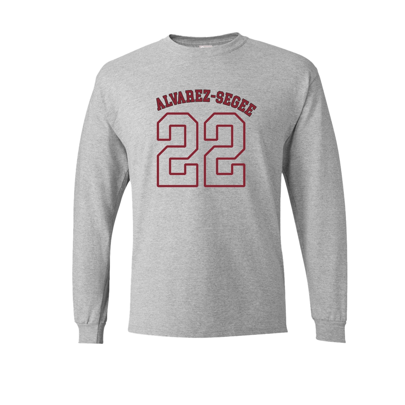 Long Sleeve Tee — Shirsey Arch in Grey