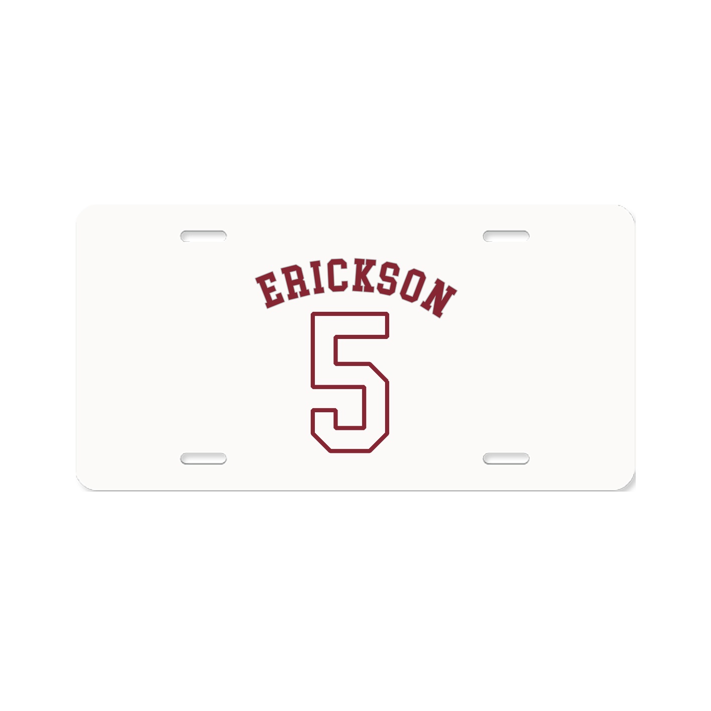 License Plate — Shirsey Arch in Classic